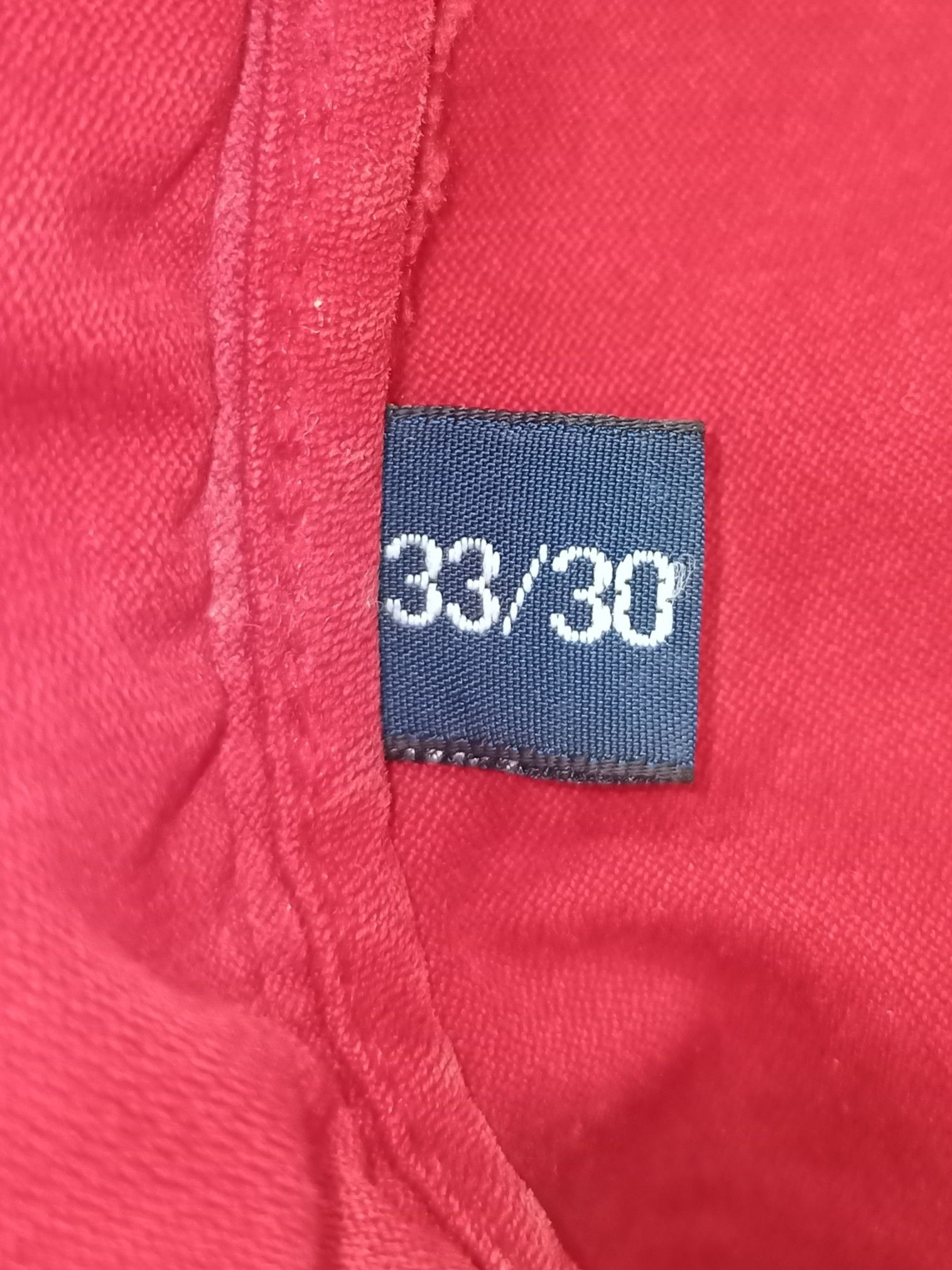Polo Ralph Lauren Vintage Polo Ralph Lauren Red Denim Pants Size US 33 - 16 Thumbnail
