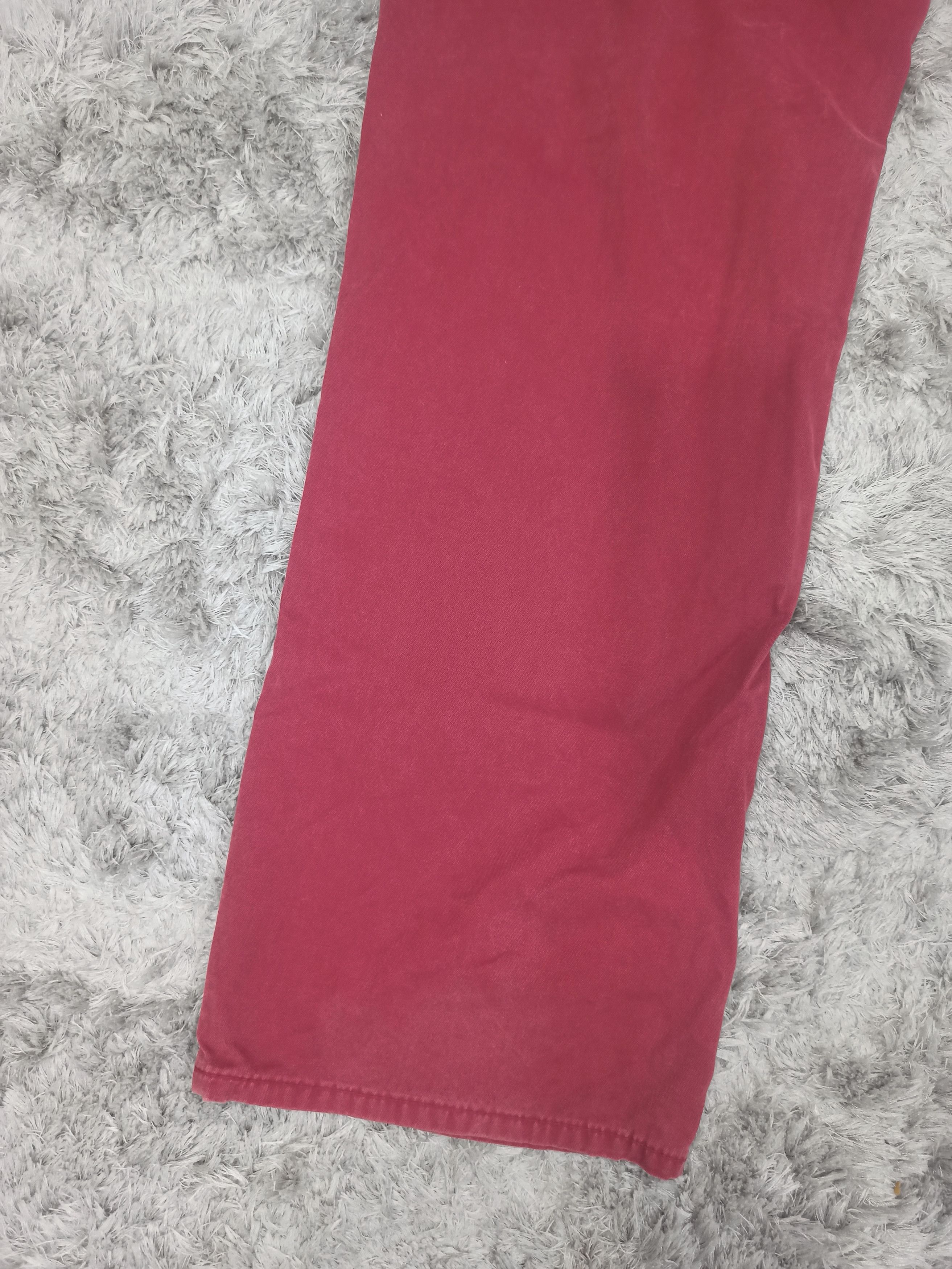 Polo Ralph Lauren Vintage Polo Ralph Lauren Red Denim Pants Size US 33 - 12 Thumbnail