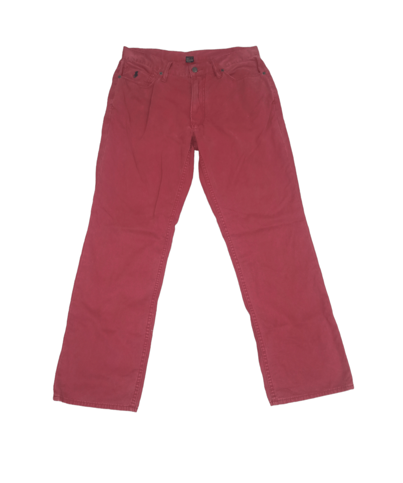 Polo Ralph Lauren Vintage Polo Ralph Lauren Red Denim Pants Size US 33 - 1 Thumbnail
