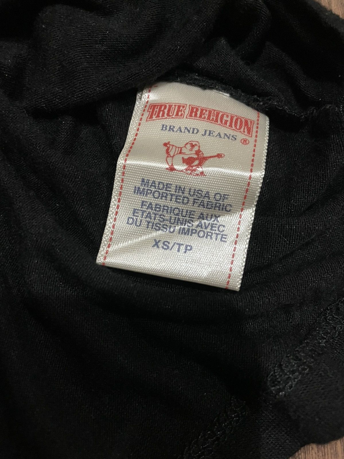 True Religion True Religion Striking Bling Beads Stretchable Tee Size XS / US 0-2 / IT 36-38 - 12 Thumbnail