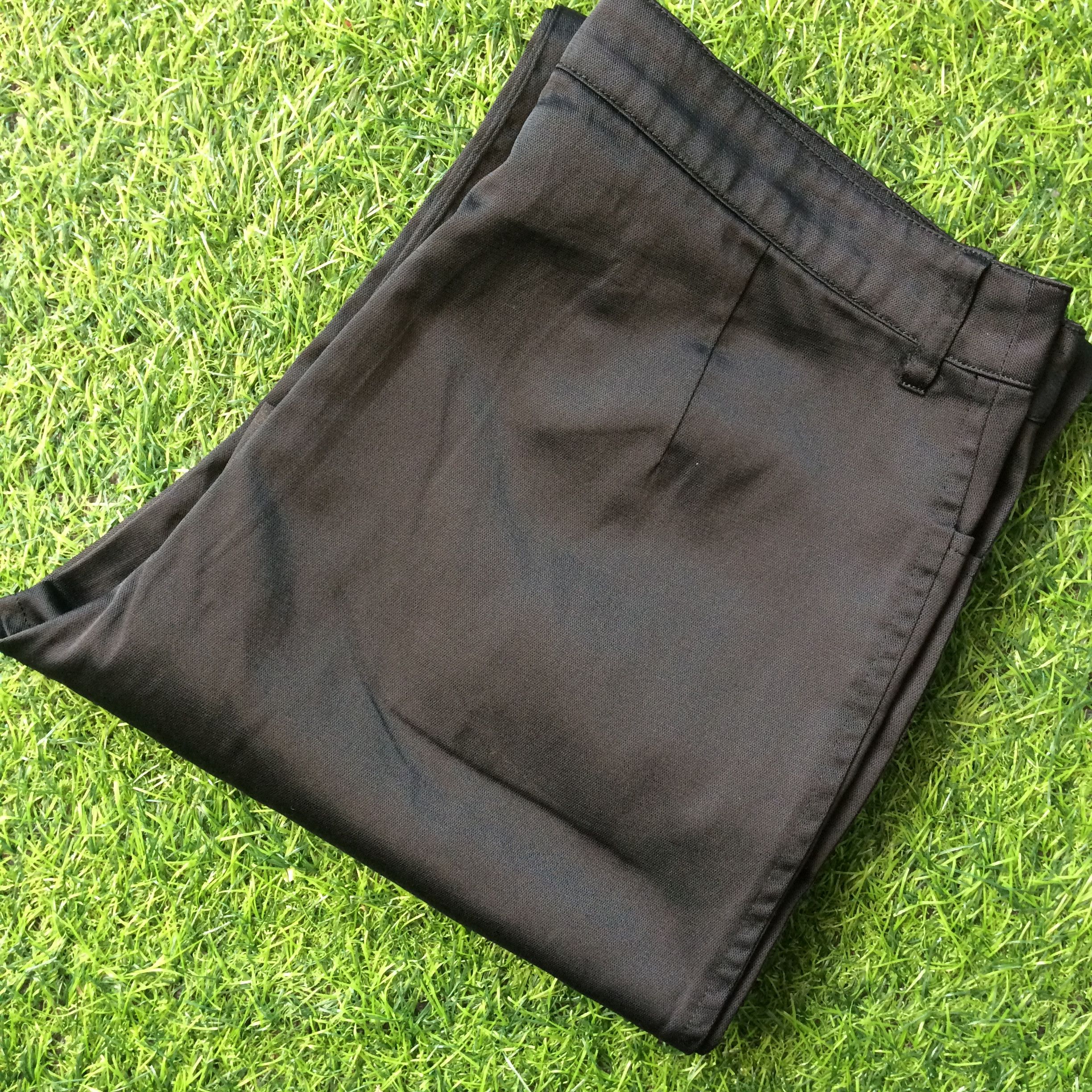 Issey Miyake × Tsumori Chisato Issey Miyake Tsumori Chisato Glossy Black Flared #D-211 Size 30" / US 8 / IT 44 - 8 Thumbnail