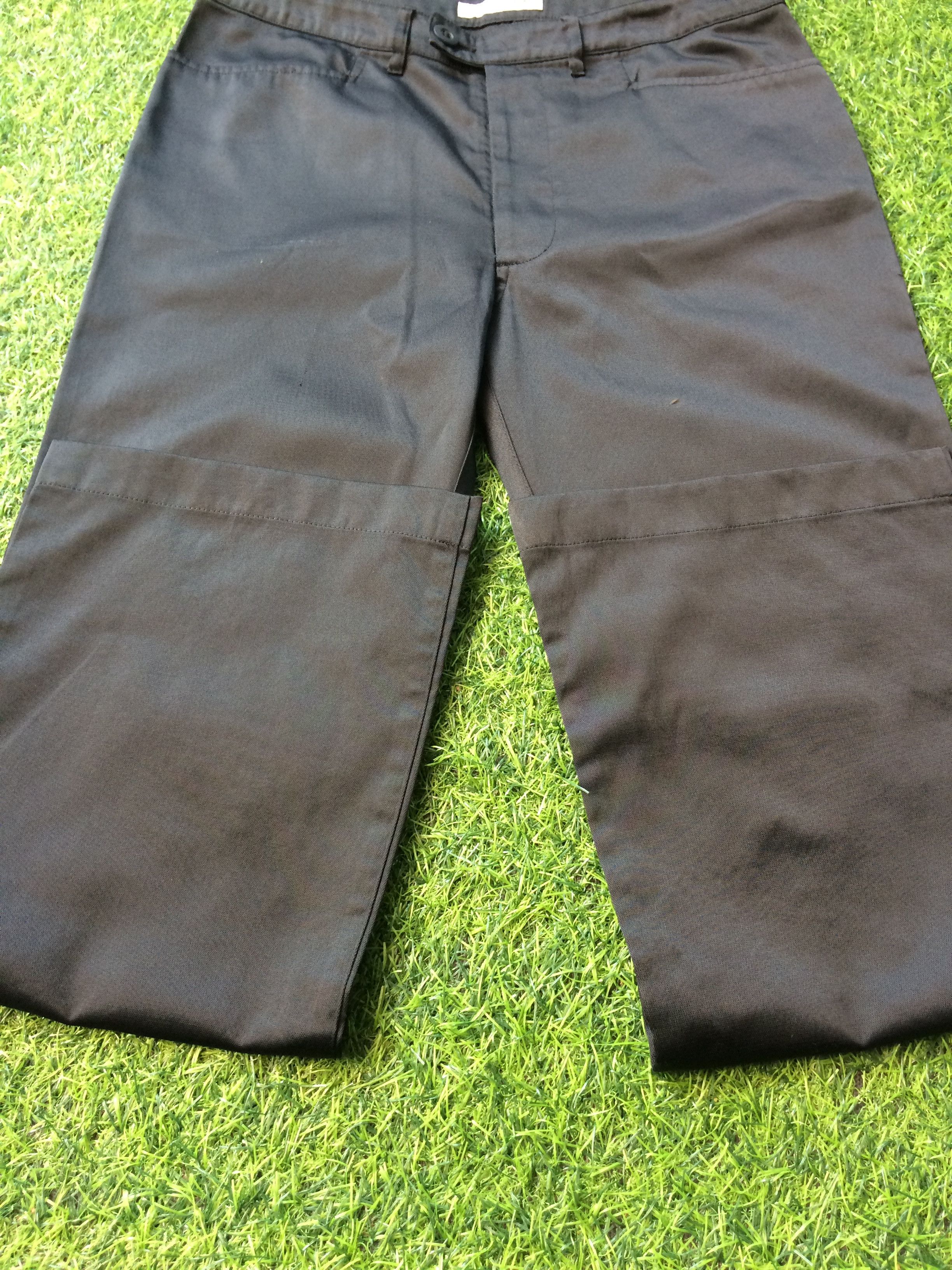 Issey Miyake × Tsumori Chisato Issey Miyake Tsumori Chisato Glossy Black Flared #D-211 Size 30" / US 8 / IT 44 - 7 Thumbnail