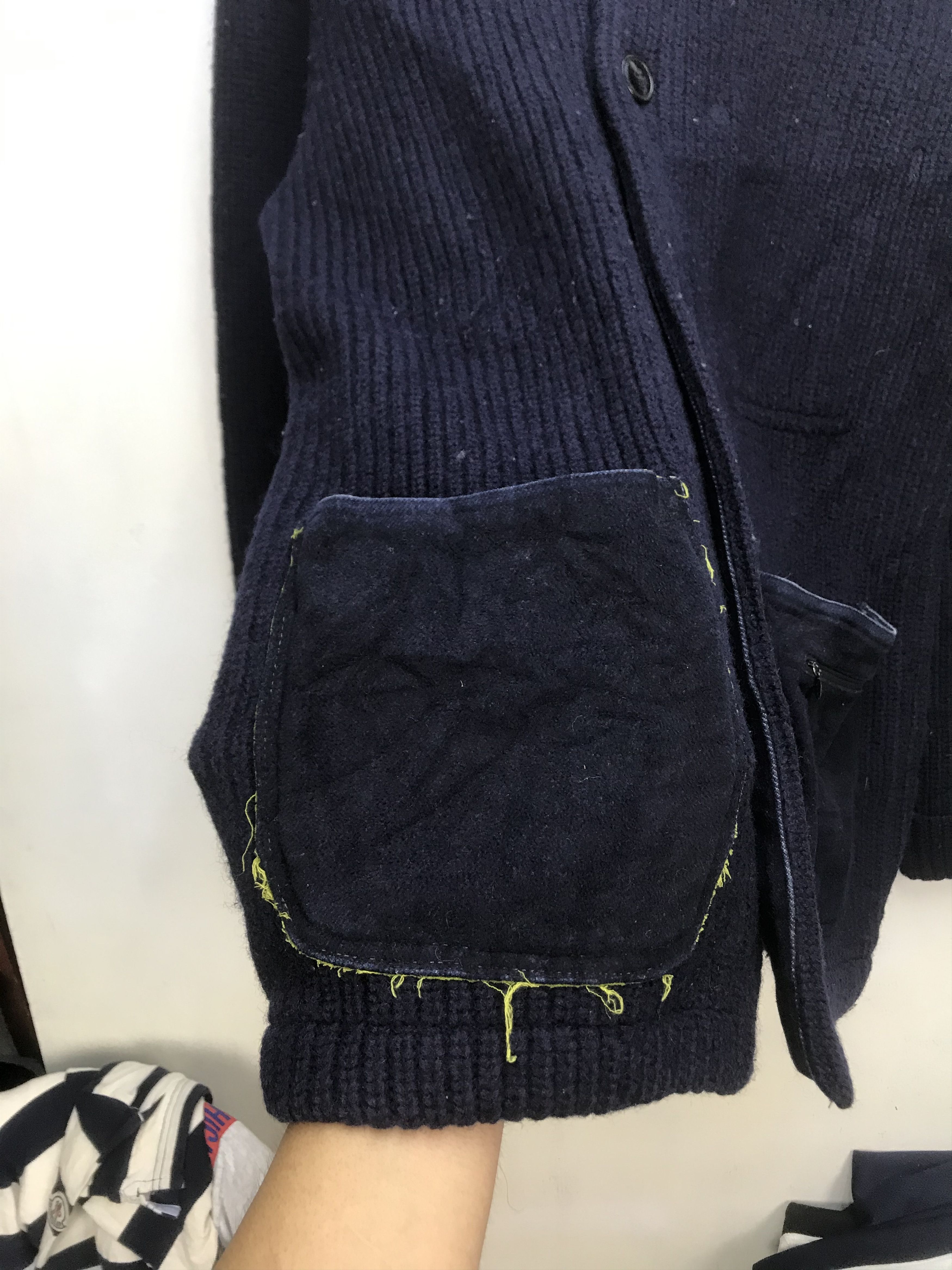 Blue Blue Japan BLUE BLUE JAPAN INDIGO WOOLY JACKET Size US M / EU 48-50 / 2 - 4 Thumbnail