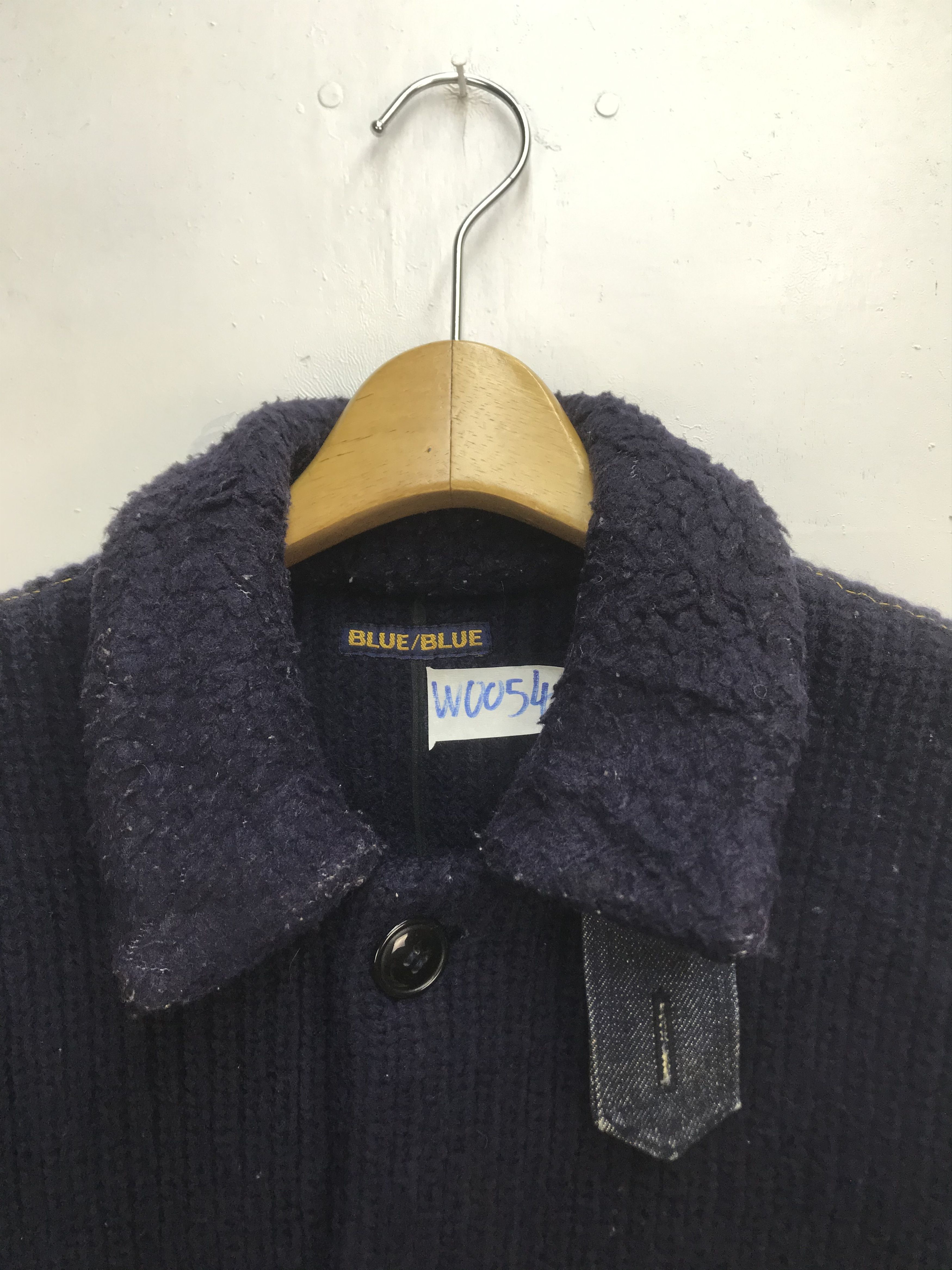 Blue Blue Japan BLUE BLUE JAPAN INDIGO WOOLY JACKET Size US M / EU 48-50 / 2 - 5 Thumbnail