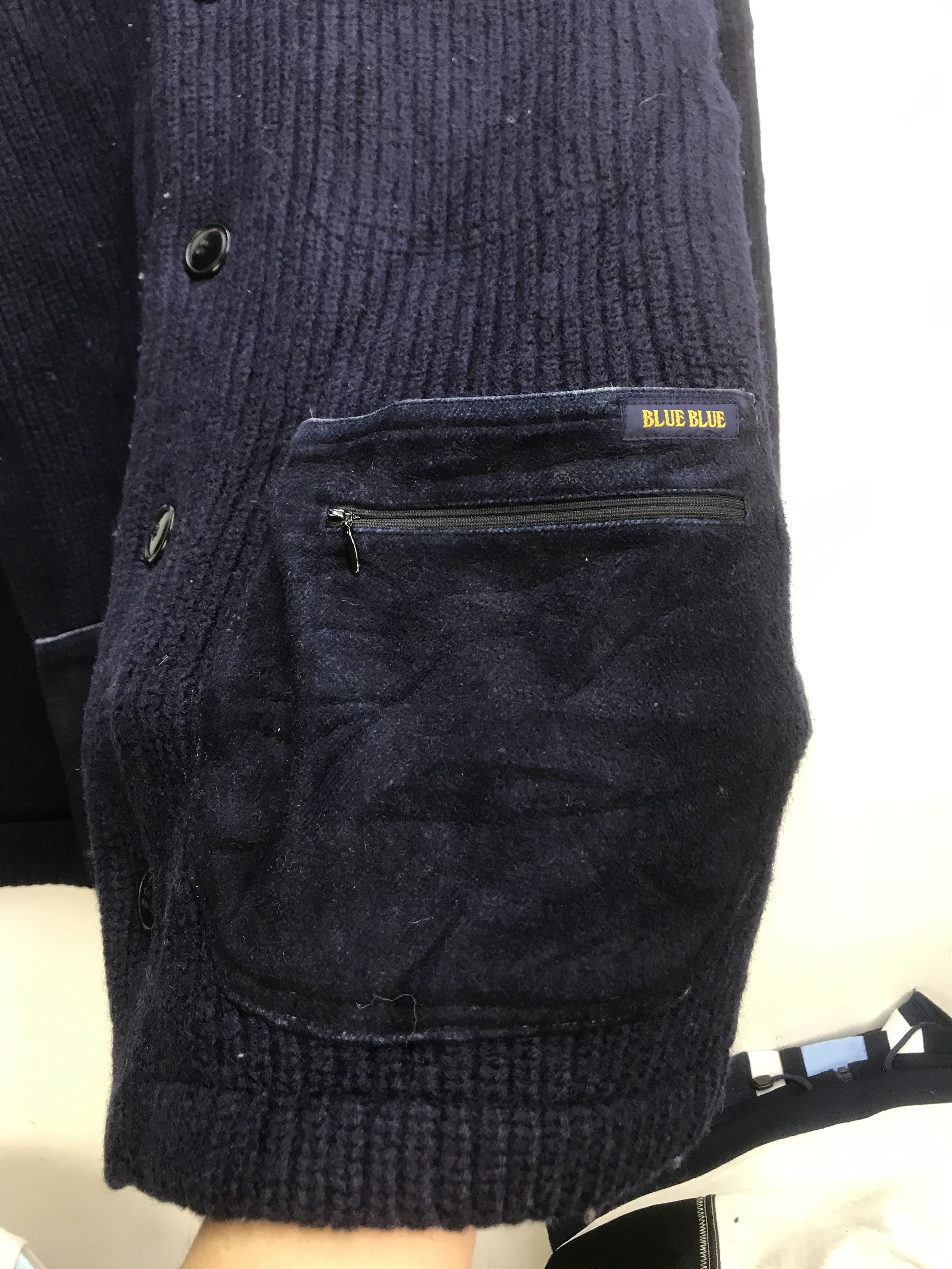 Blue Blue Japan BLUE BLUE JAPAN INDIGO WOOLY JACKET Size US M / EU 48-50 / 2 - 3 Thumbnail