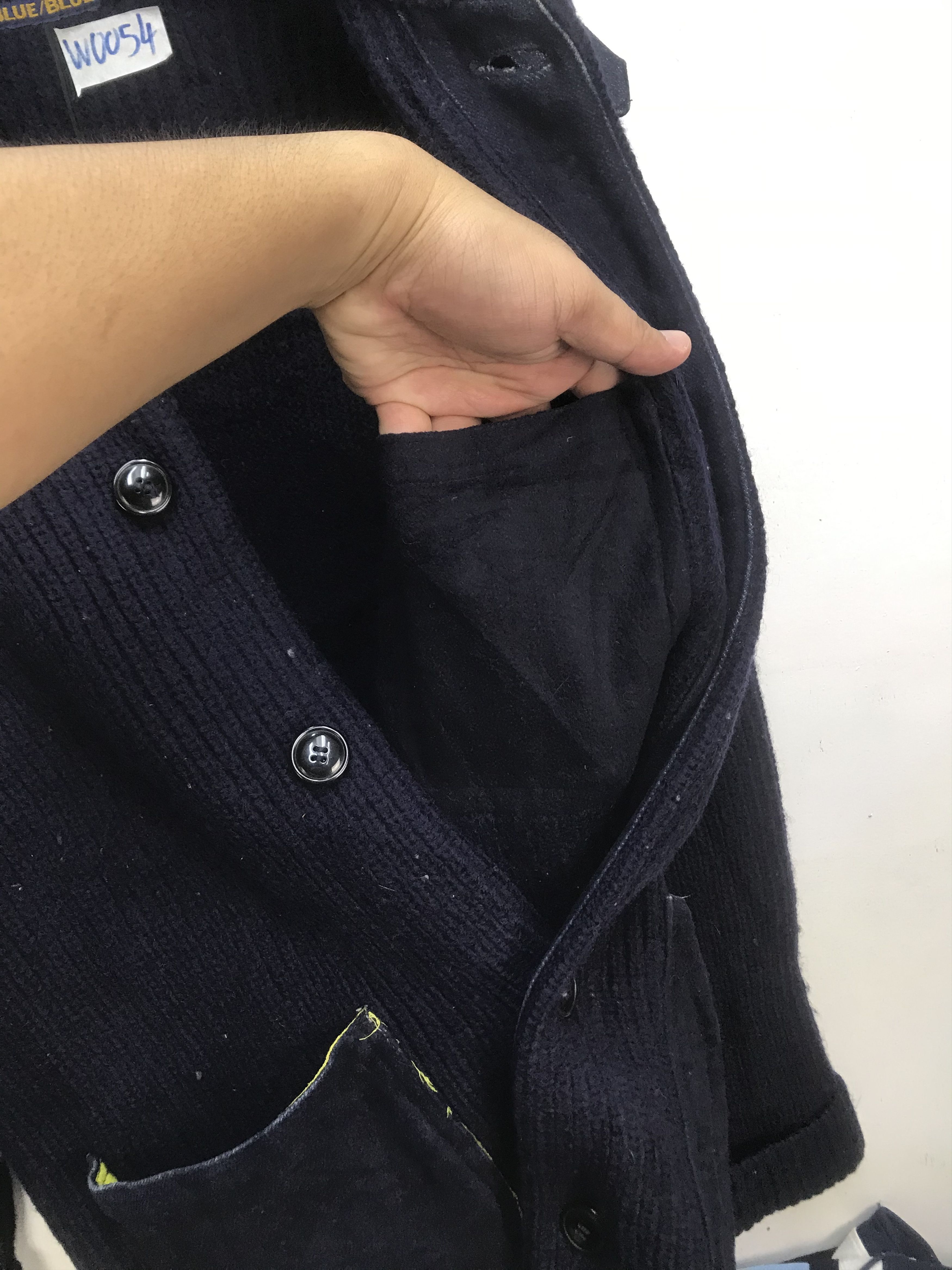 Blue Blue Japan BLUE BLUE JAPAN INDIGO WOOLY JACKET Size US M / EU 48-50 / 2 - 14 Thumbnail