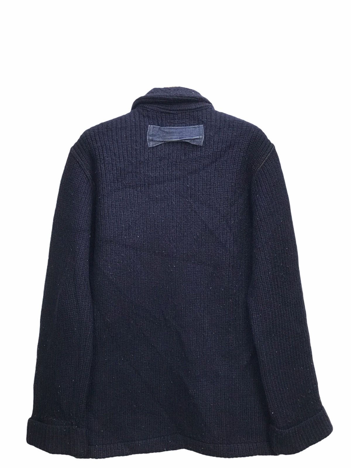 Blue Blue Japan BLUE BLUE JAPAN INDIGO WOOLY JACKET Size US M / EU 48-50 / 2 - 2 Thumbnail