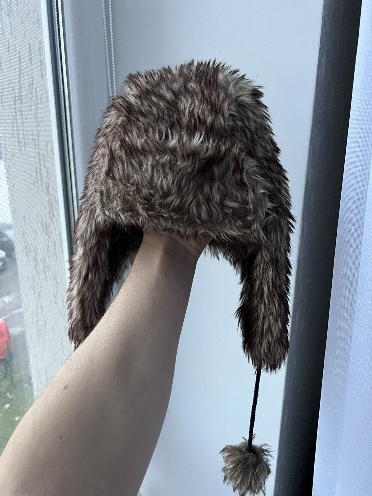 If Six Was Nine Vintage fuzzy mohair japanese ushanka hat Size ONE SIZE - 2 Thumbnail