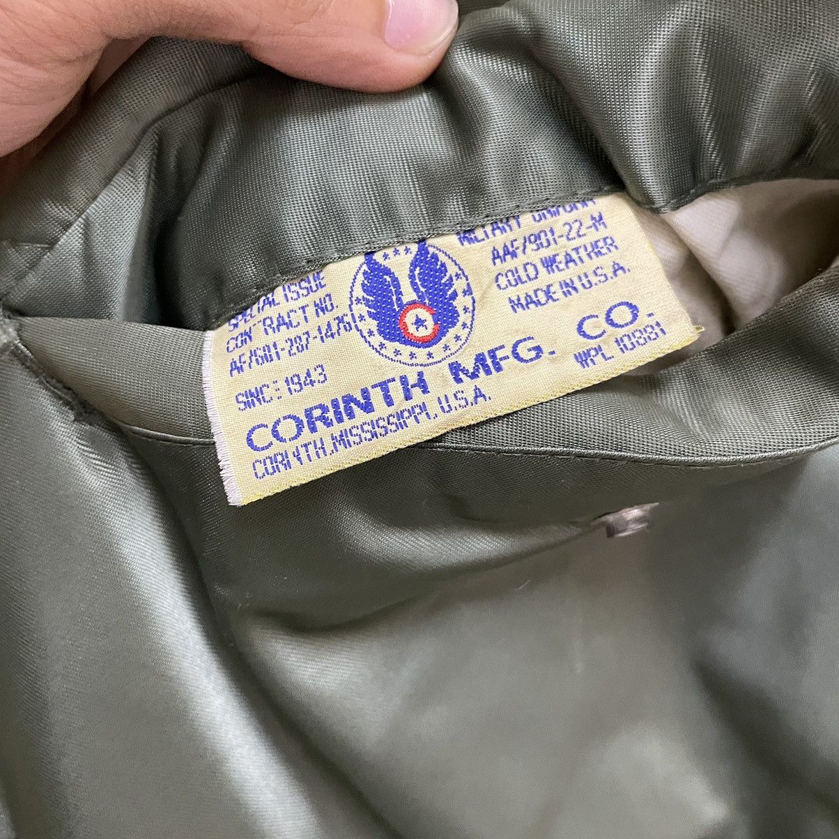 Buzz Rickson's 💥 90s CORINTH MFG MA-1 RIOT BOMBER JACKET Size US M / EU 48-50 / 2 - 8 Thumbnail