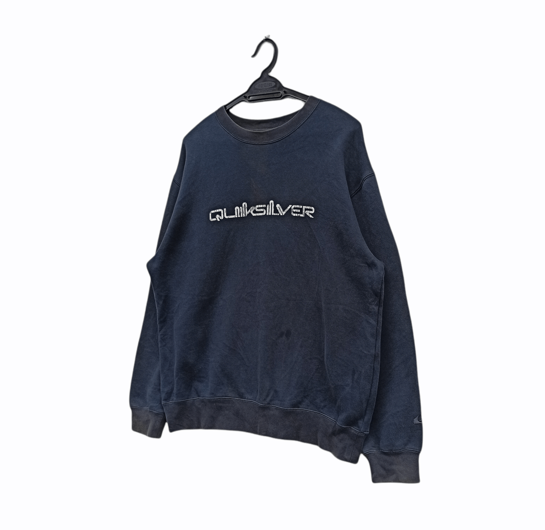 Quiksilver × Vintage Vintage Quicksilver Spellout Sun Faded Sweatshirt Size US M / EU 48-50 / 2 - 2 Thumbnail