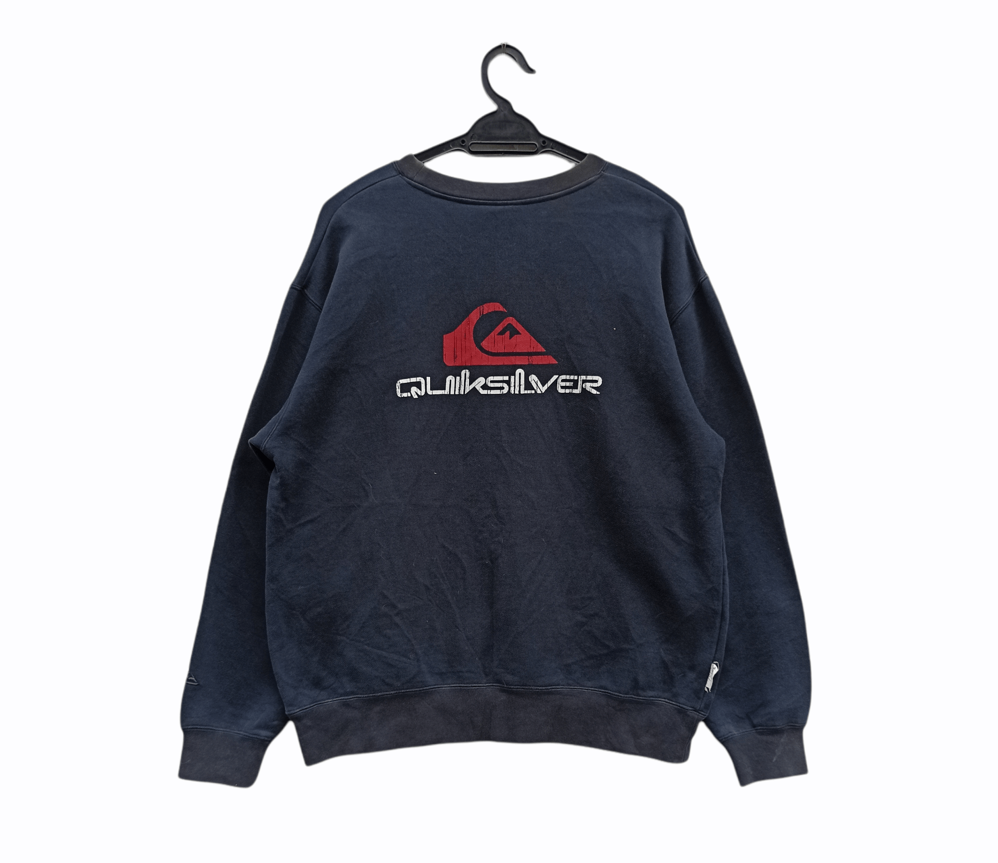 Quiksilver × Vintage Vintage Quicksilver Spellout Sun Faded Sweatshirt Size US M / EU 48-50 / 2 - 3 Thumbnail