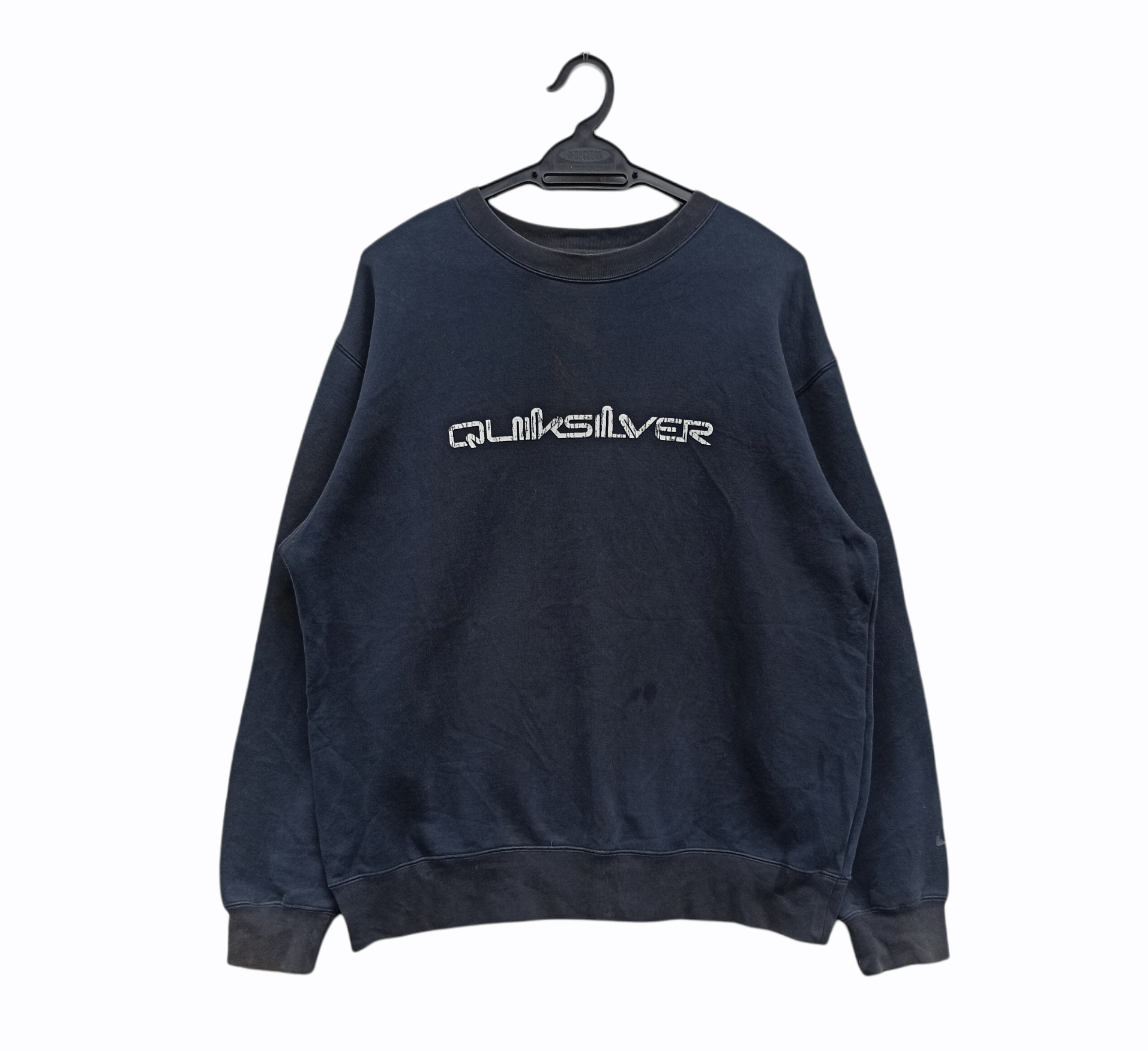Quiksilver × Vintage Vintage Quicksilver Spellout Sun Faded Sweatshirt Size US M / EU 48-50 / 2 - 1 Thumbnail