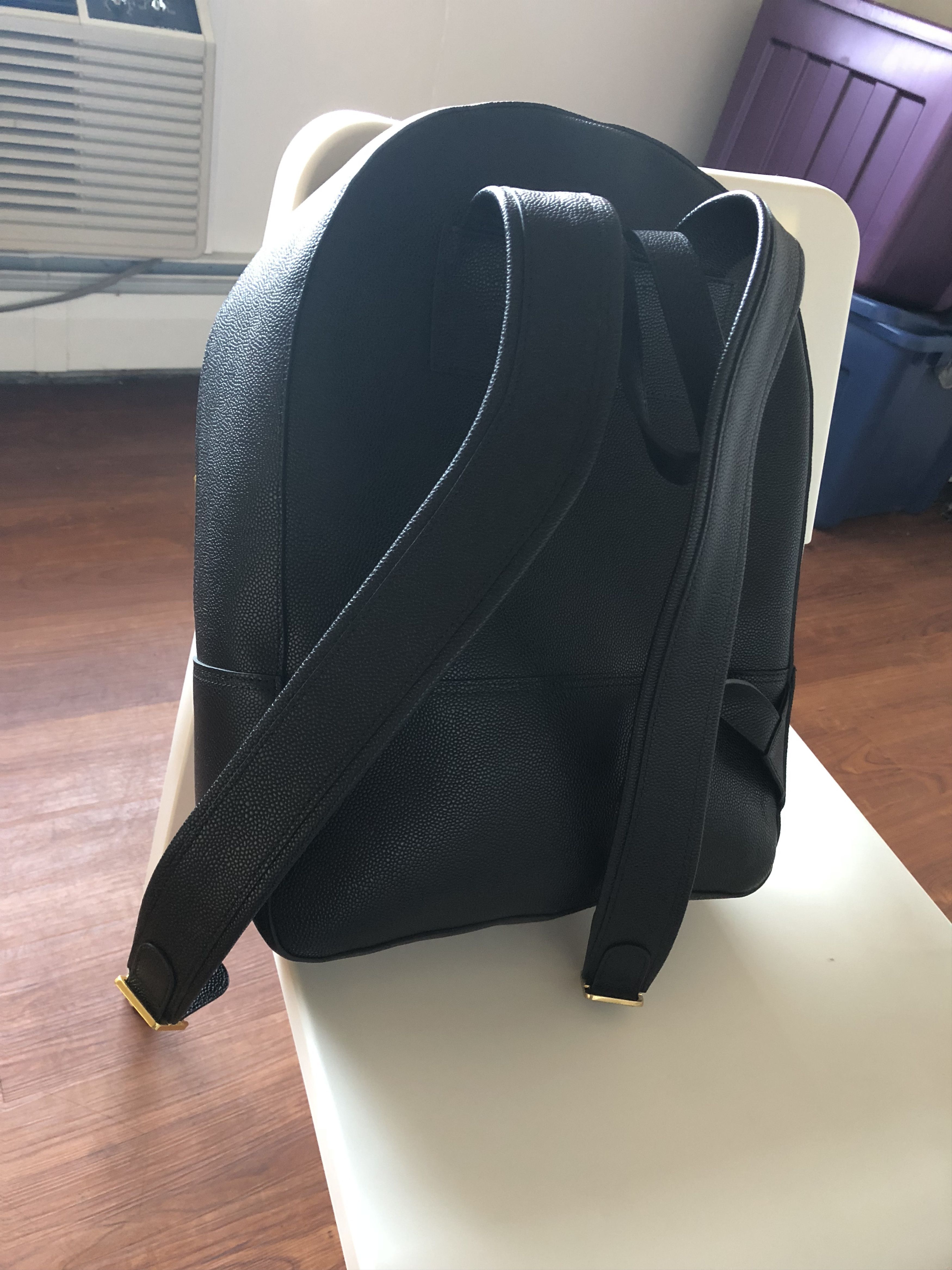 Thom browne leather backpack deals
