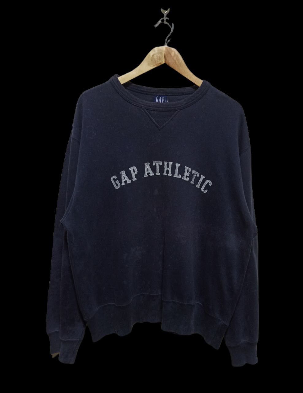 Gap × Vintage Vintage 90’ Gap Athletic Spell Out Sweashirt Size US M / EU 48-50 / 2 - 1 Thumbnail