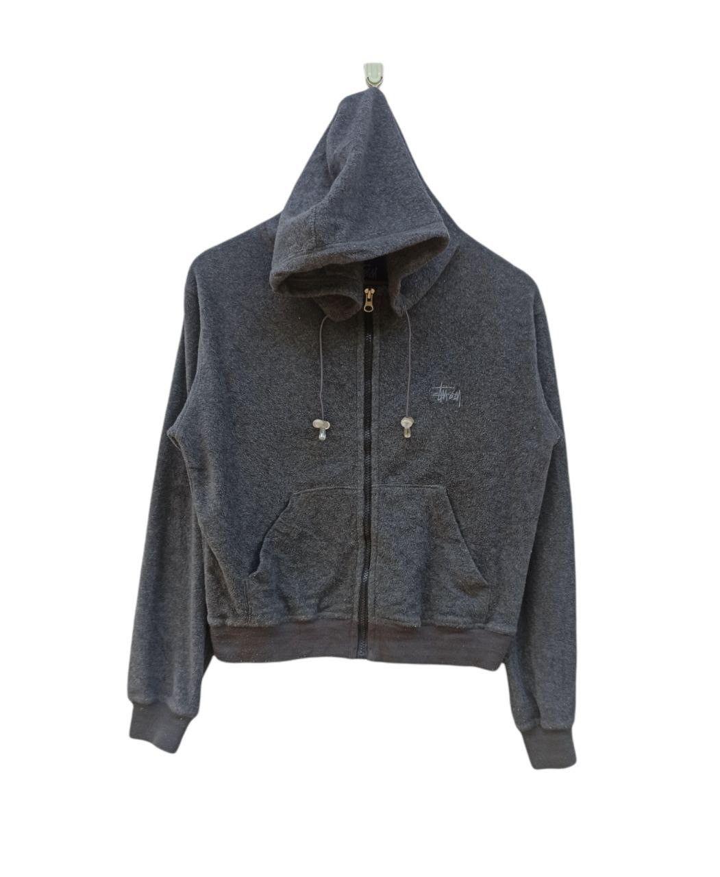 Stussy Stussy Zipper Fleece Hoodie Size M / US 6-8 / IT 42-44 - 1 Thumbnail