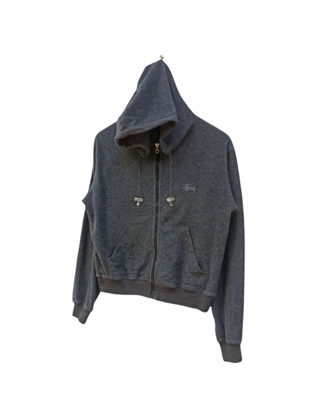 Stussy Stussy Zipper Fleece Hoodie Size M / US 6-8 / IT 42-44 - 2 Thumbnail