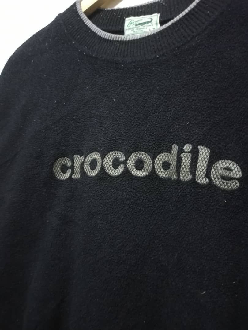 Japanese Brand × Lacoste × Vintage Vintage Crocodile Spell Out Sweashirt Size US L / EU 52-54 / 3 - 3 Thumbnail