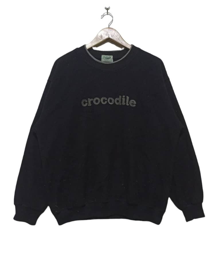 Japanese Brand × Lacoste × Vintage Vintage Crocodile Spell Out Sweashirt Size US L / EU 52-54 / 3 - 1 Thumbnail