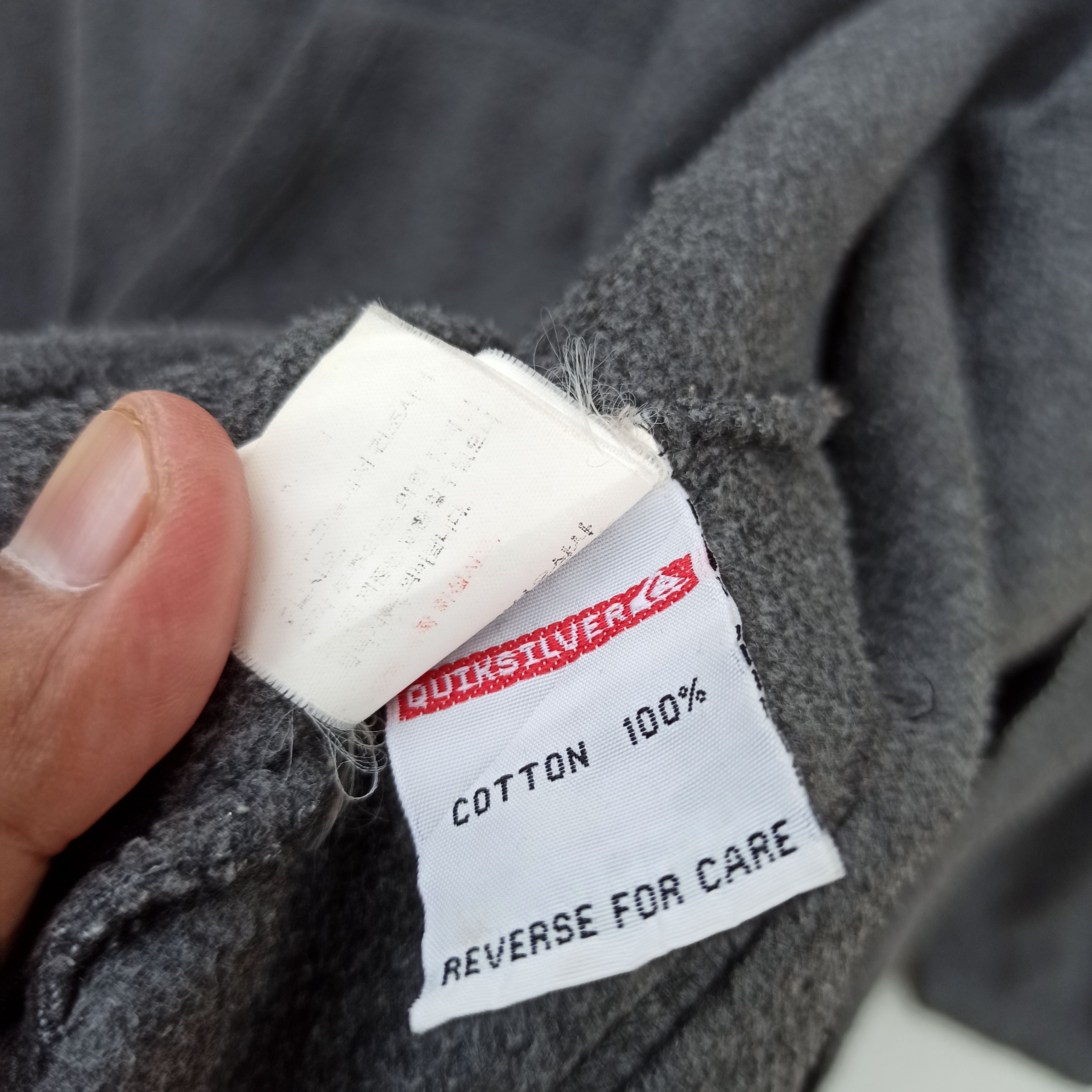 Quiksilver × Vintage Vintage Quiksilver Fleece Zipper Sweater Jacket Size US M / EU 48-50 / 2 - 8 Thumbnail