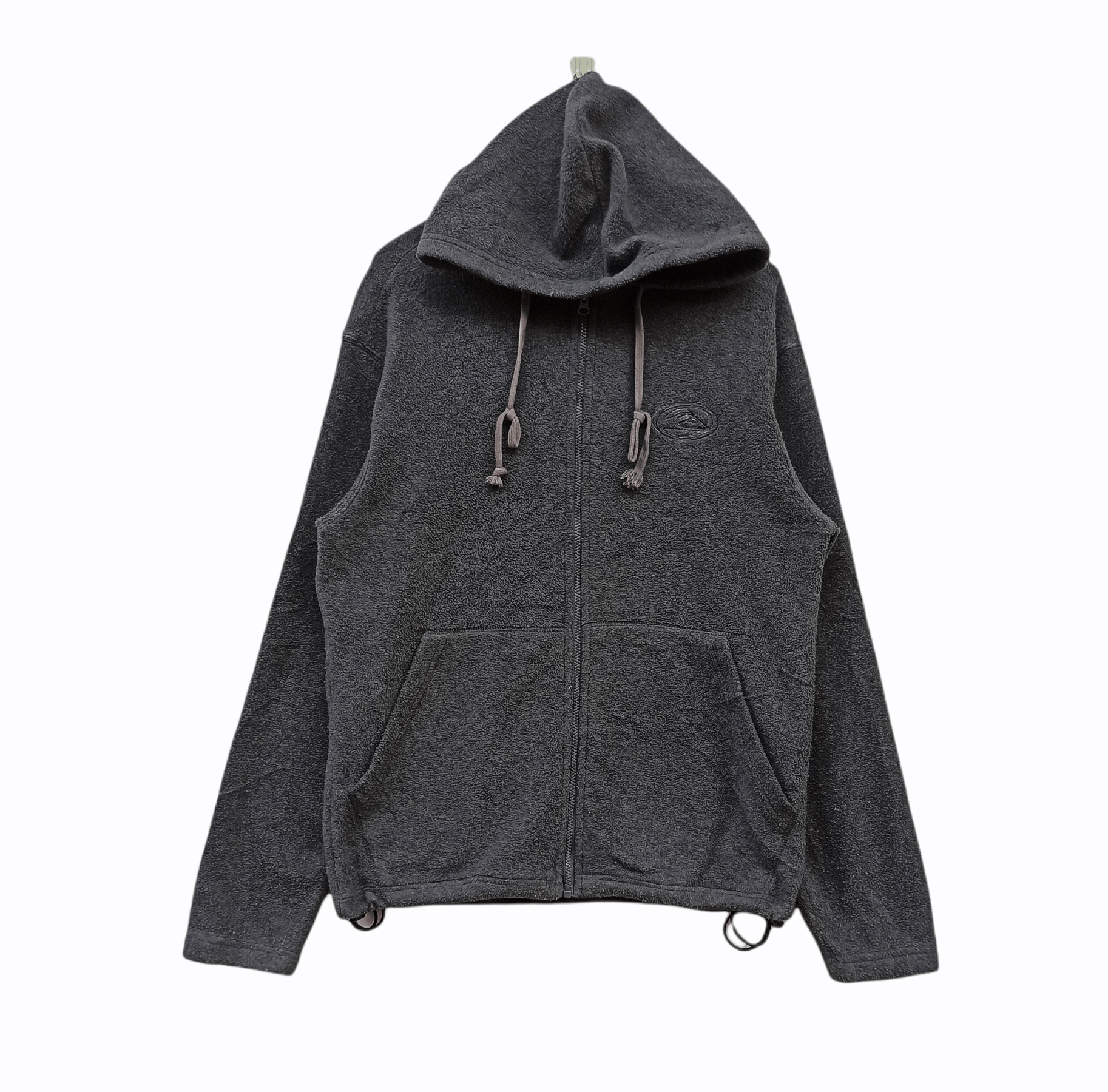Quiksilver × Vintage Vintage Quiksilver Fleece Zipper Sweater Jacket Size US M / EU 48-50 / 2 - 1 Thumbnail