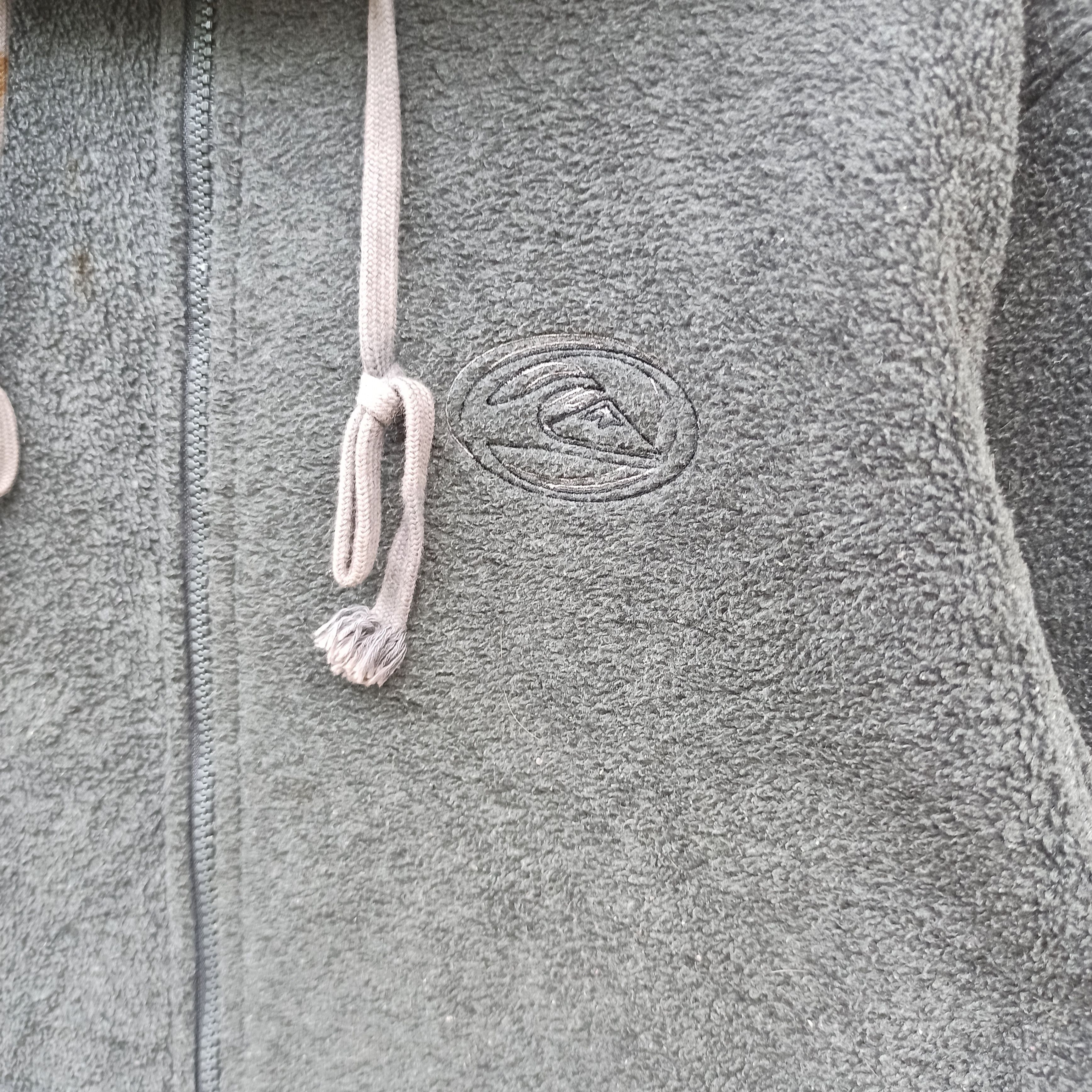 Quiksilver × Vintage Vintage Quiksilver Fleece Zipper Sweater Jacket Size US M / EU 48-50 / 2 - 5 Thumbnail