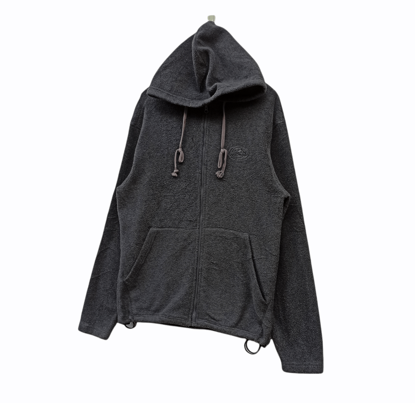 Quiksilver × Vintage Vintage Quiksilver Fleece Zipper Sweater Jacket Size US M / EU 48-50 / 2 - 2 Thumbnail
