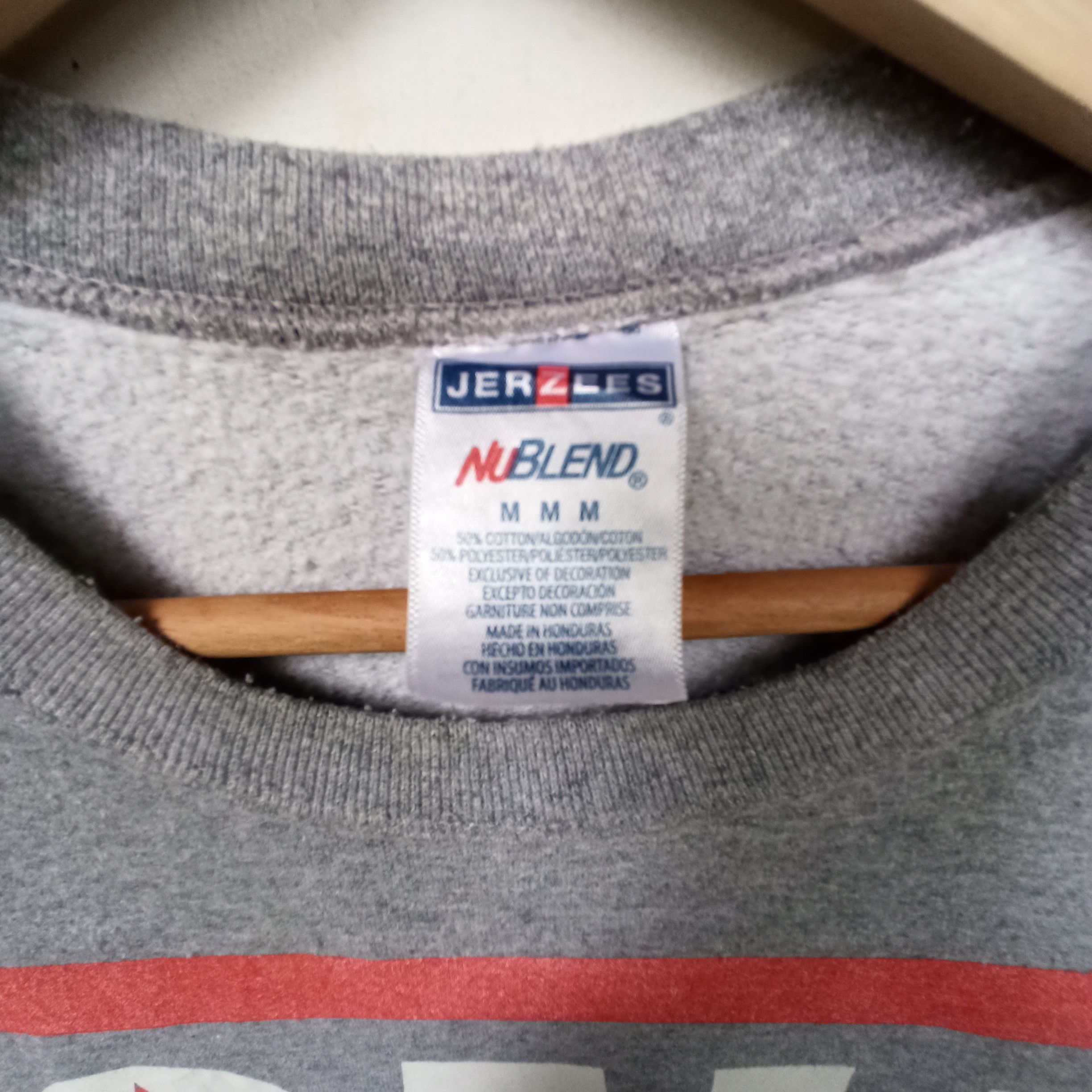 Jerzees × Vintage Vintage California Spell Out Logo Pullover Sweatshirt Size US M / EU 48-50 / 2 - 3 Thumbnail