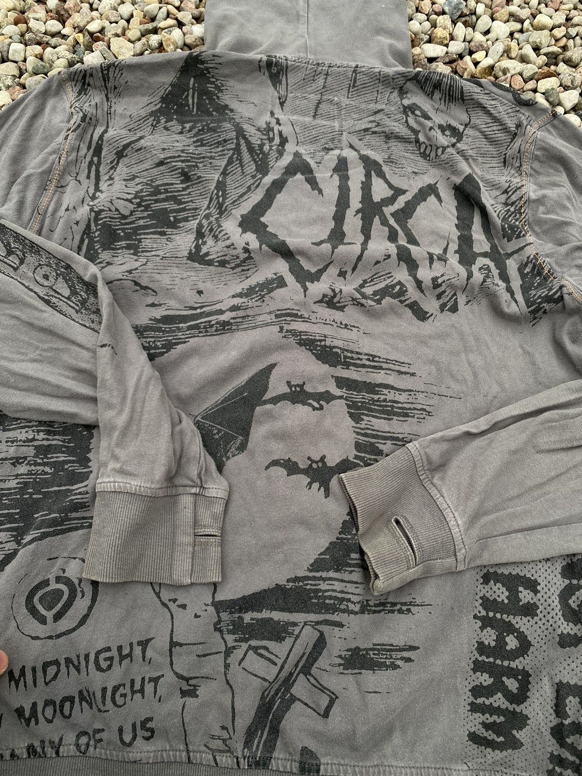 C1RCA × Japanese Brand CIRCA Vintage Skeleton Halloween Bats Hoodie Size US M / EU 48-50 / 2 - 10 Thumbnail