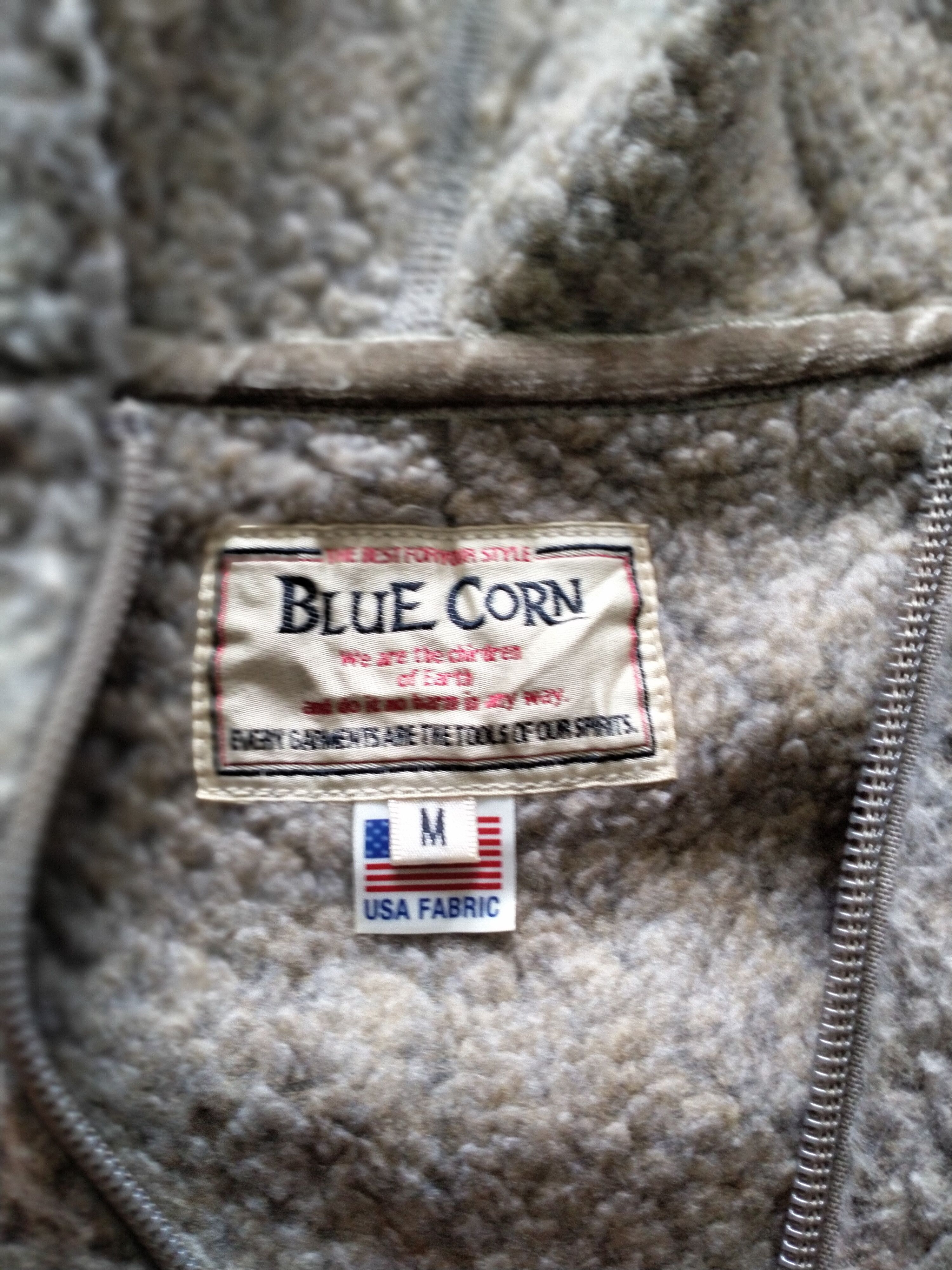 Other BLUE CORN POLARTEC HOODIE ZIPPER FLEECE JACKET Size US M / EU 48-50 / 2 - 4 Thumbnail