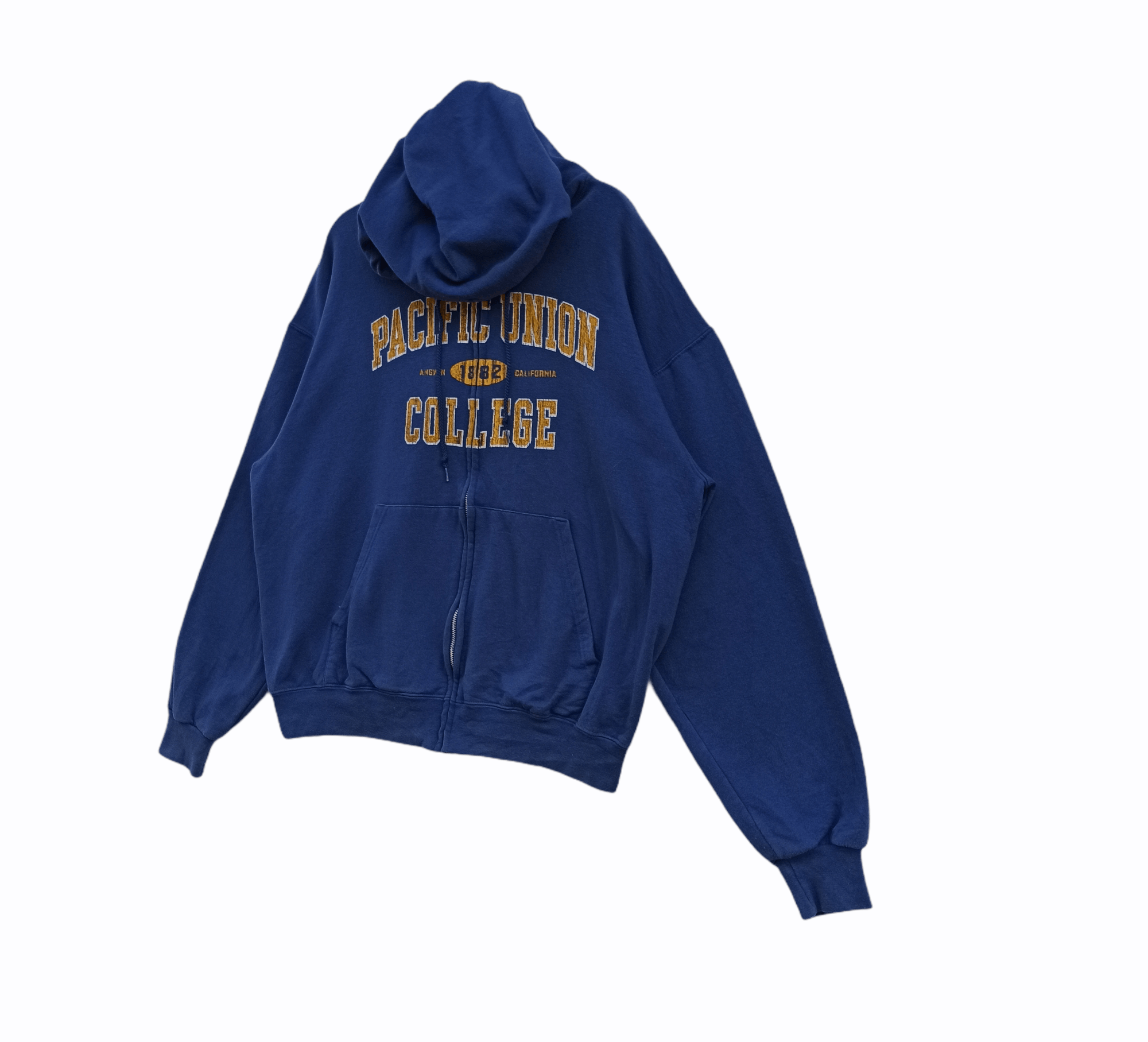 Champion Vintage Champion Pacific Union College Zipper SunFadedHodies Size US L / EU 52-54 / 3 - 2 Thumbnail