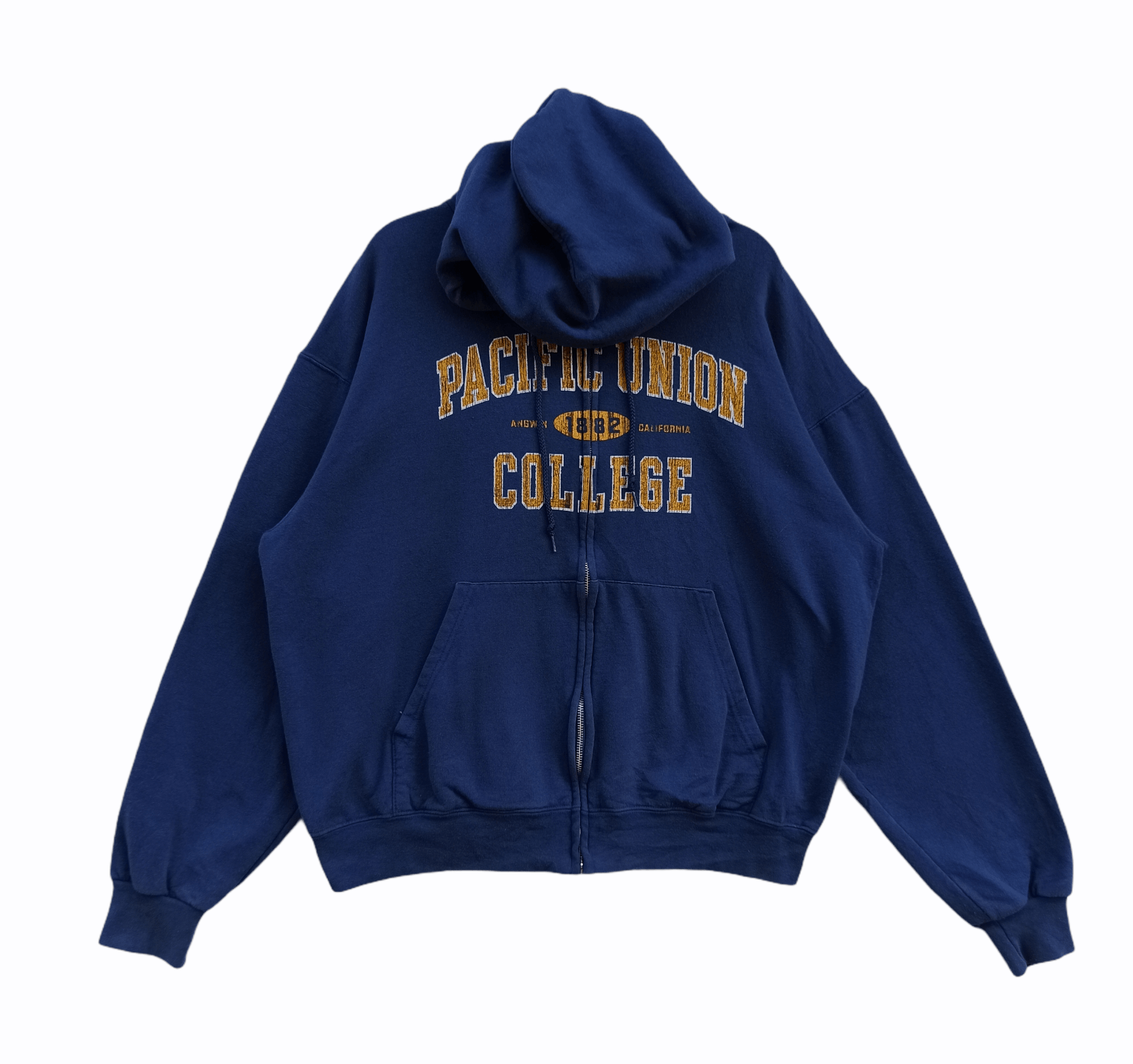 Champion Vintage Champion Pacific Union College Zipper SunFadedHodies Size US L / EU 52-54 / 3 - 1 Thumbnail