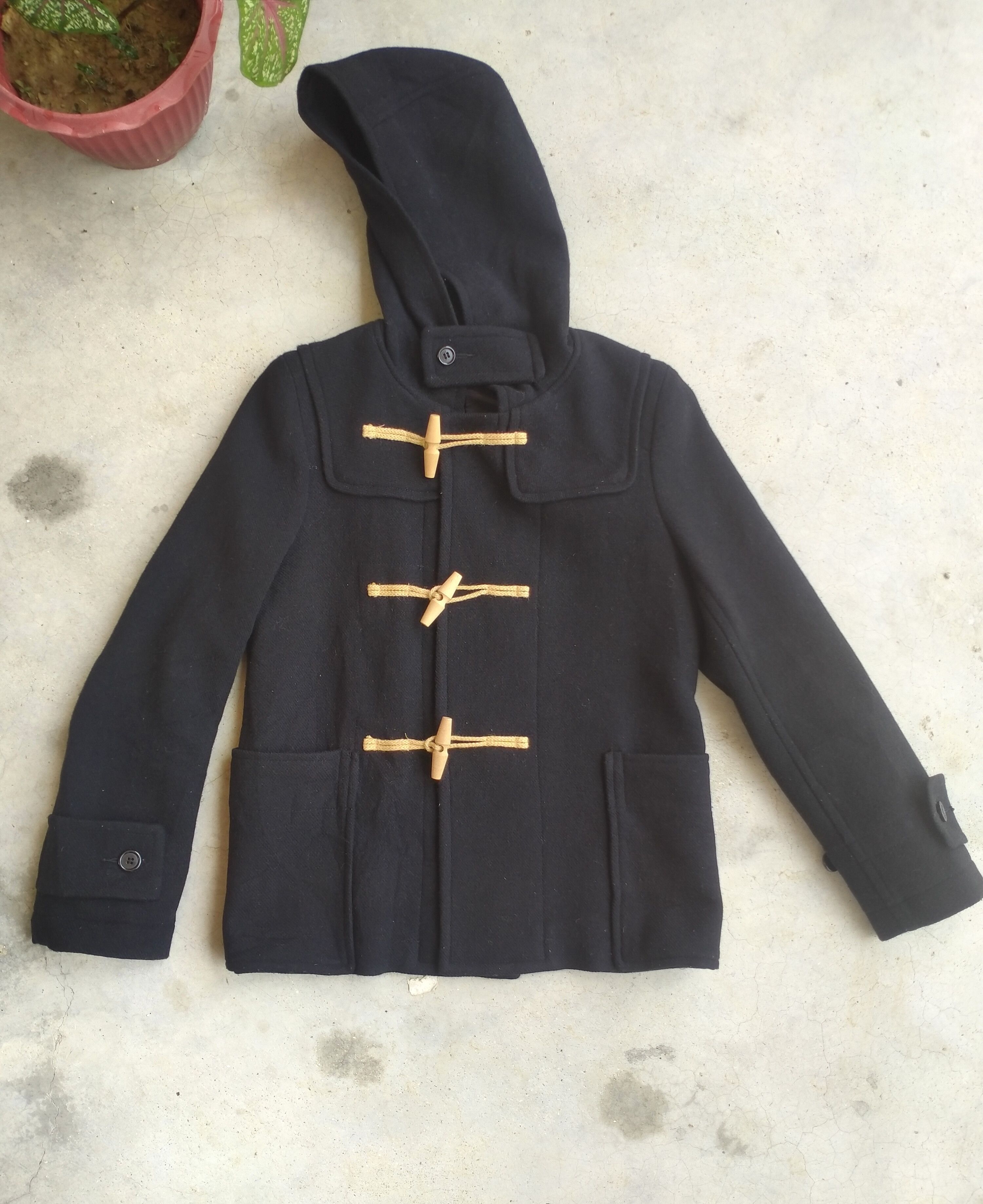 CABANE de ZUCCa CABANE DE ZUCCA HOODIE PEACOAT Size US XS / EU 42 / 0 - 2 Thumbnail