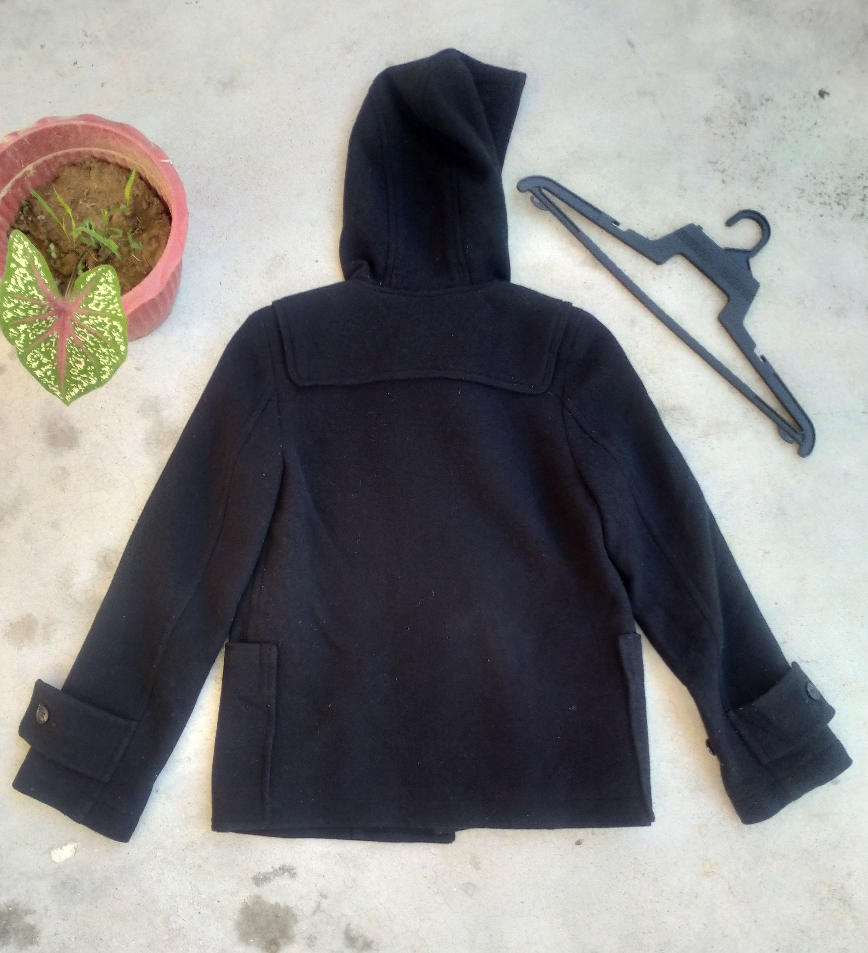 CABANE de ZUCCa CABANE DE ZUCCA HOODIE PEACOAT Size US XS / EU 42 / 0 - 8 Thumbnail