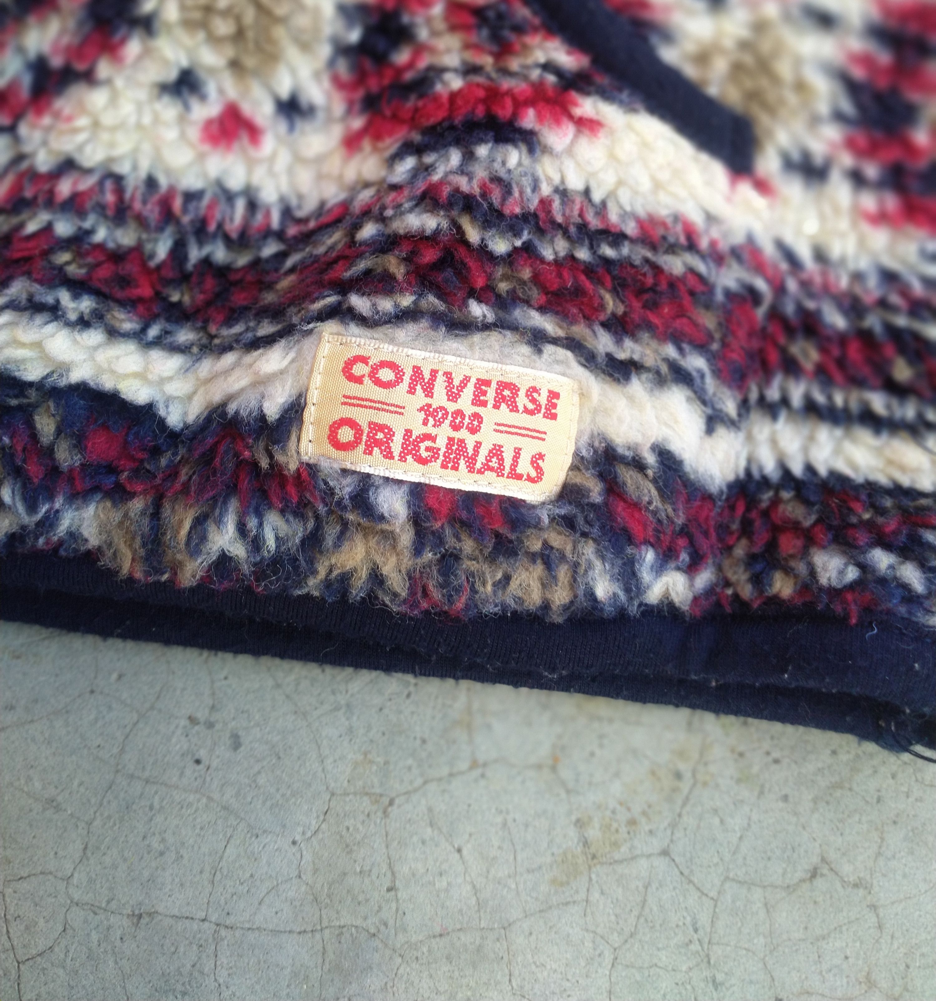 Converse CONVERSE ZIPPER NAVITE FLEECE JACKET Size US L / EU 52-54 / 3 - 5 Thumbnail