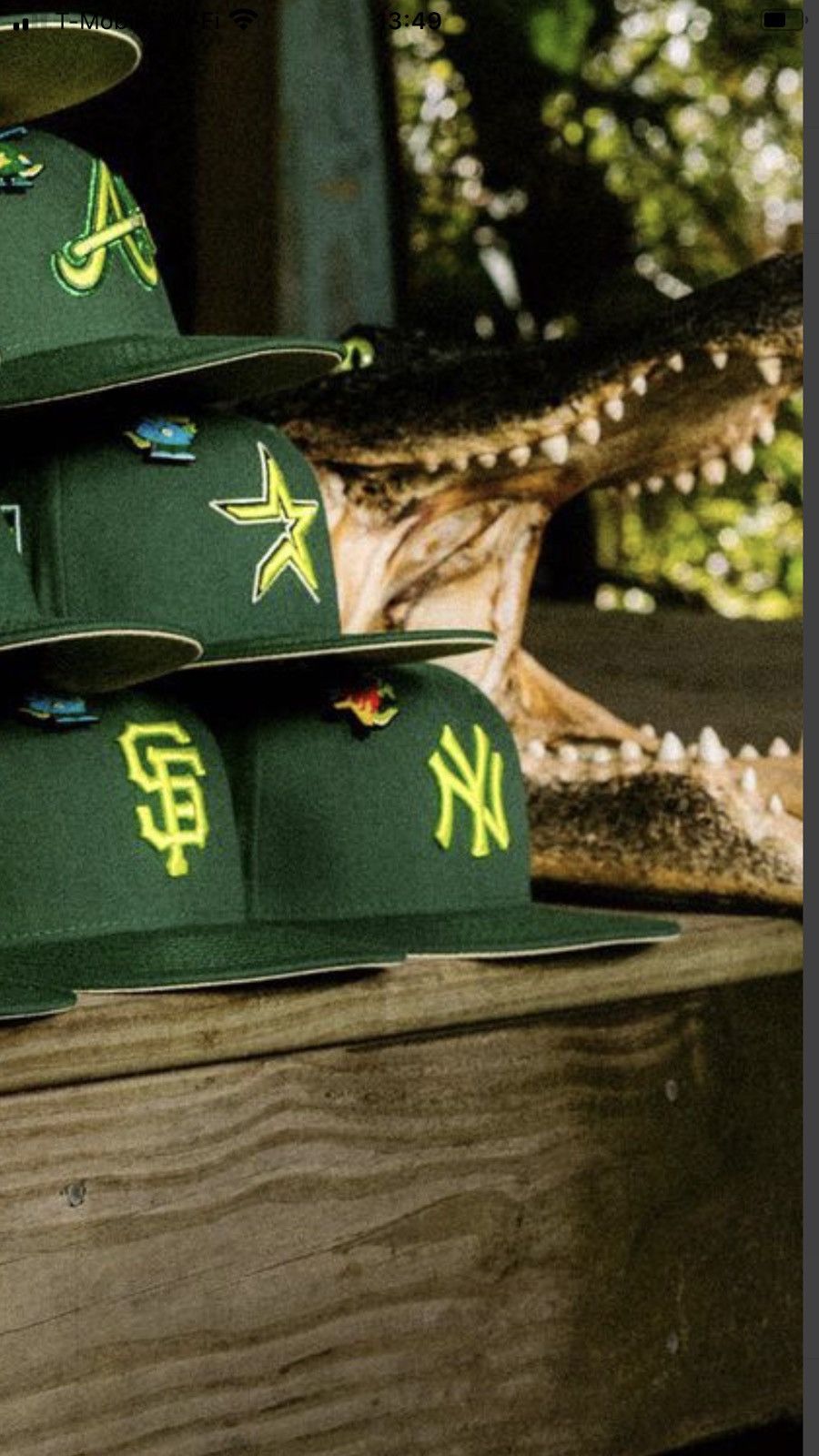 Hat Club × New Era × New York Yankees 7 1/4 Crocodile collection Hatclub exclusive Yankees fitted Size ONE SIZE - 9 Thumbnail