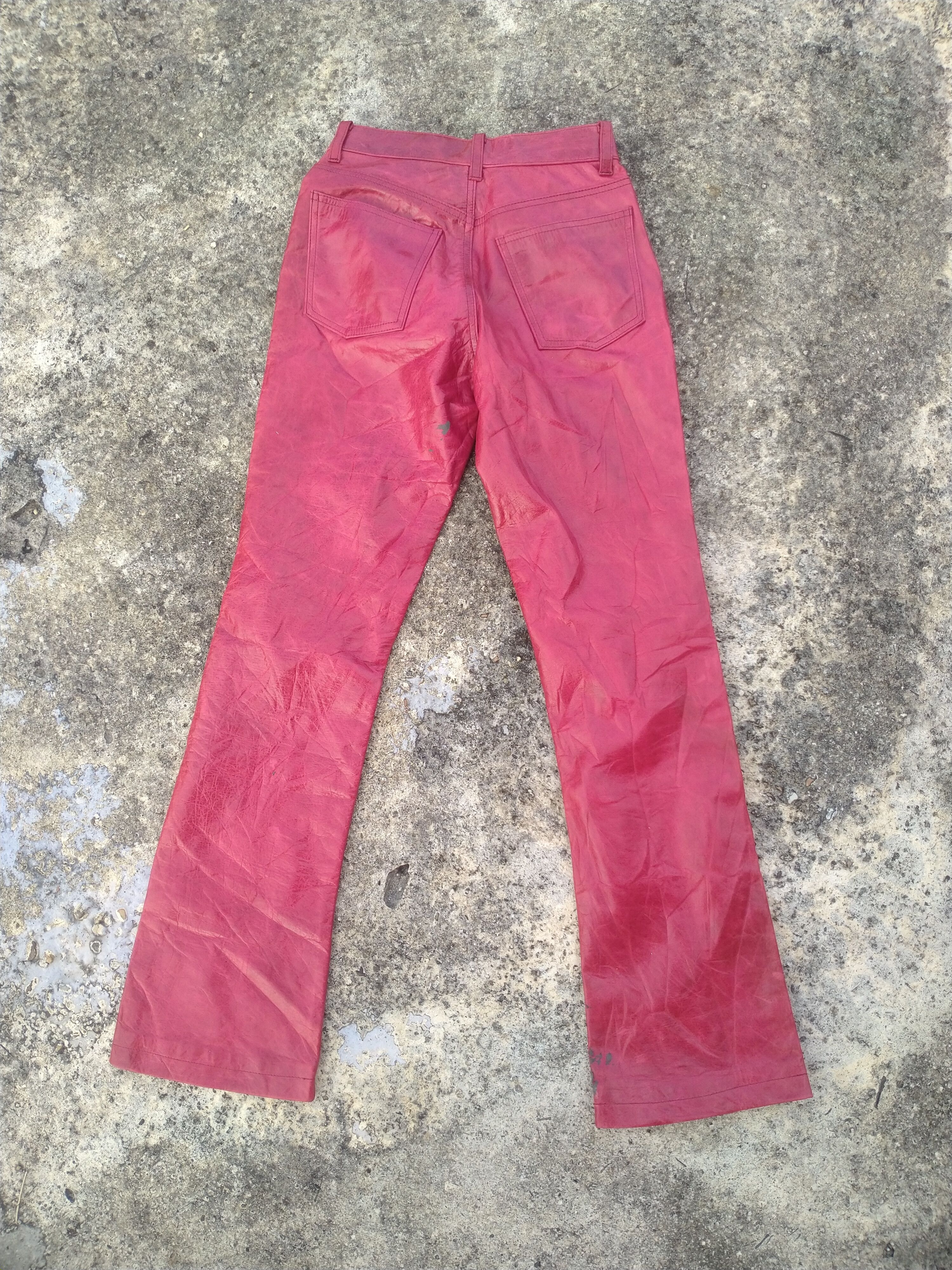Japanese Brand SPECIAL LEATHER FACTORY HORSE LEATHER PANT Size US 26 / EU 42 - 8 Thumbnail