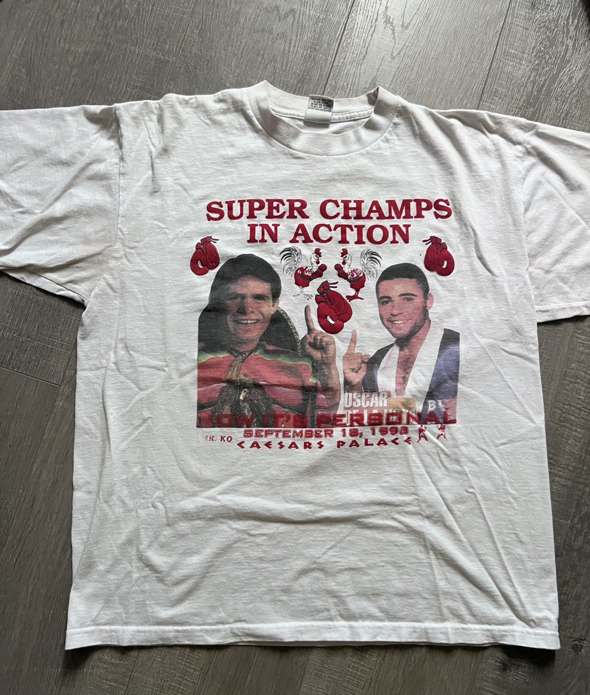 1996 Julio Cesar Chavez cheapest Rap tee