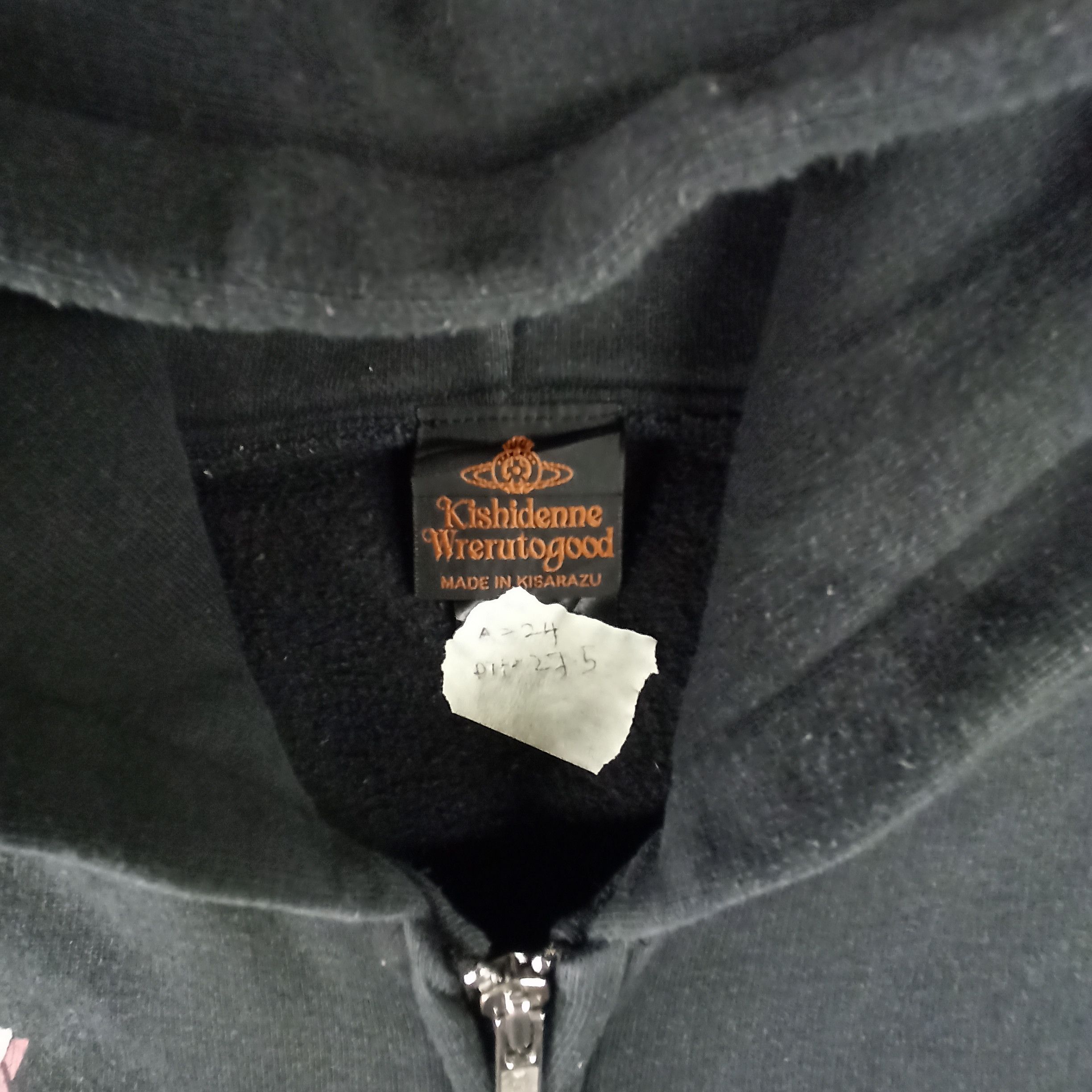 Japanese Brand Kishidenne Wrerutugood Japanese Punk Rock Zipper Hoodie Size US L / EU 52-54 / 3 - 4 Thumbnail