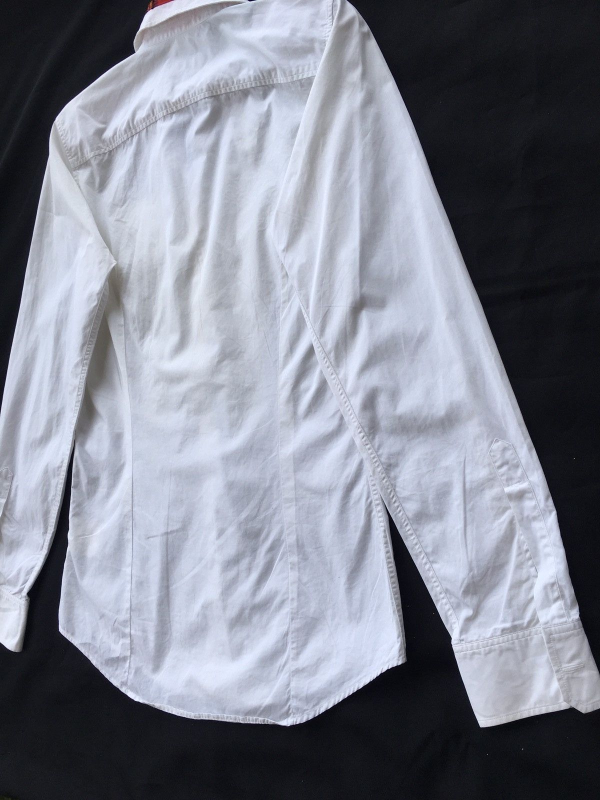 Dsquared2 Rare Vintage Dsquared2 White Collar Shirt Size US S / EU 44-46 / 1 - 11 Thumbnail