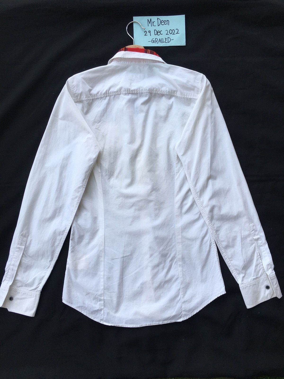 Dsquared2 Rare Vintage Dsquared2 White Collar Shirt Size US S / EU 44-46 / 1 - 10 Thumbnail
