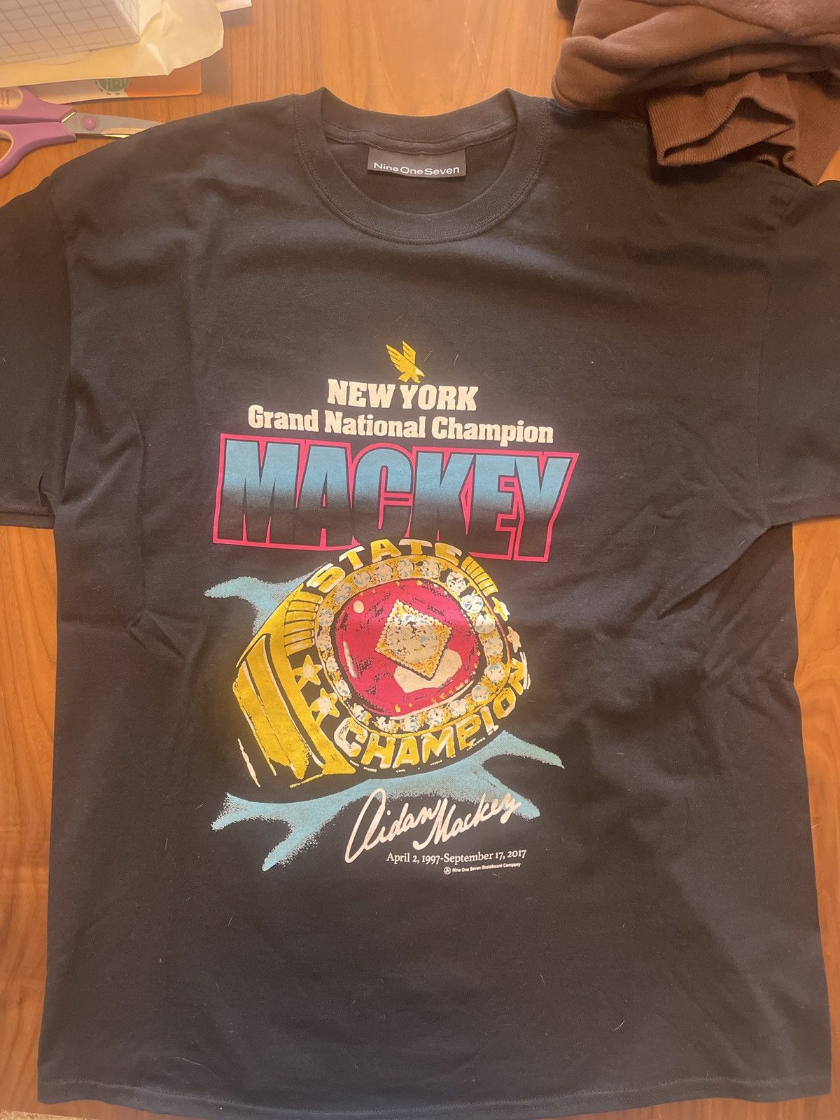 Call Me 917 Aidan Mackey Ring tee Size US XL / EU 56 / 4 - 1 Thumbnail