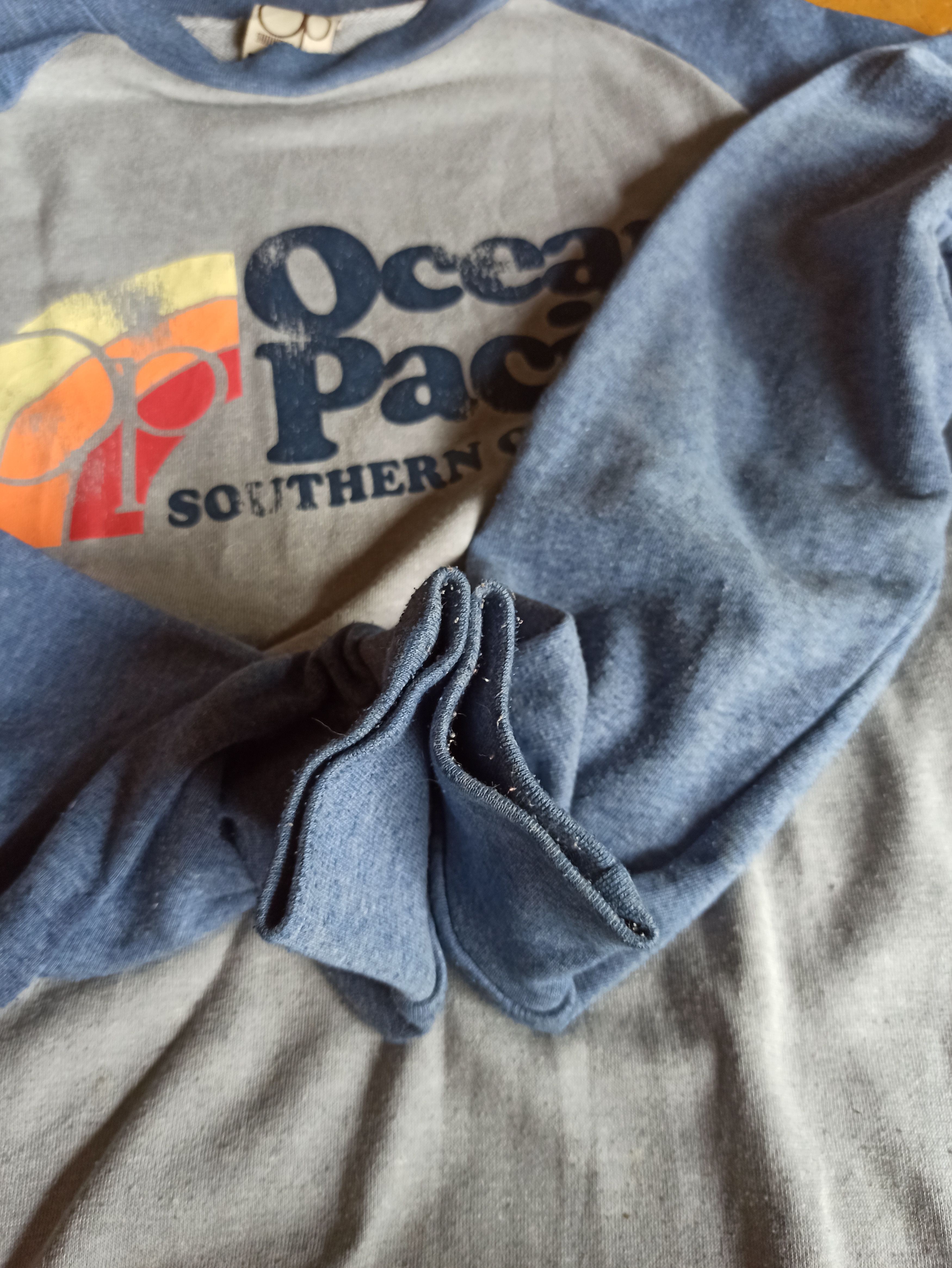 Ocean Pacific × Sun Surf × Vintage Vintage Ocean Pacific OP Big Logo Sweatshirt Size US L / EU 52-54 / 3 - 4 Thumbnail