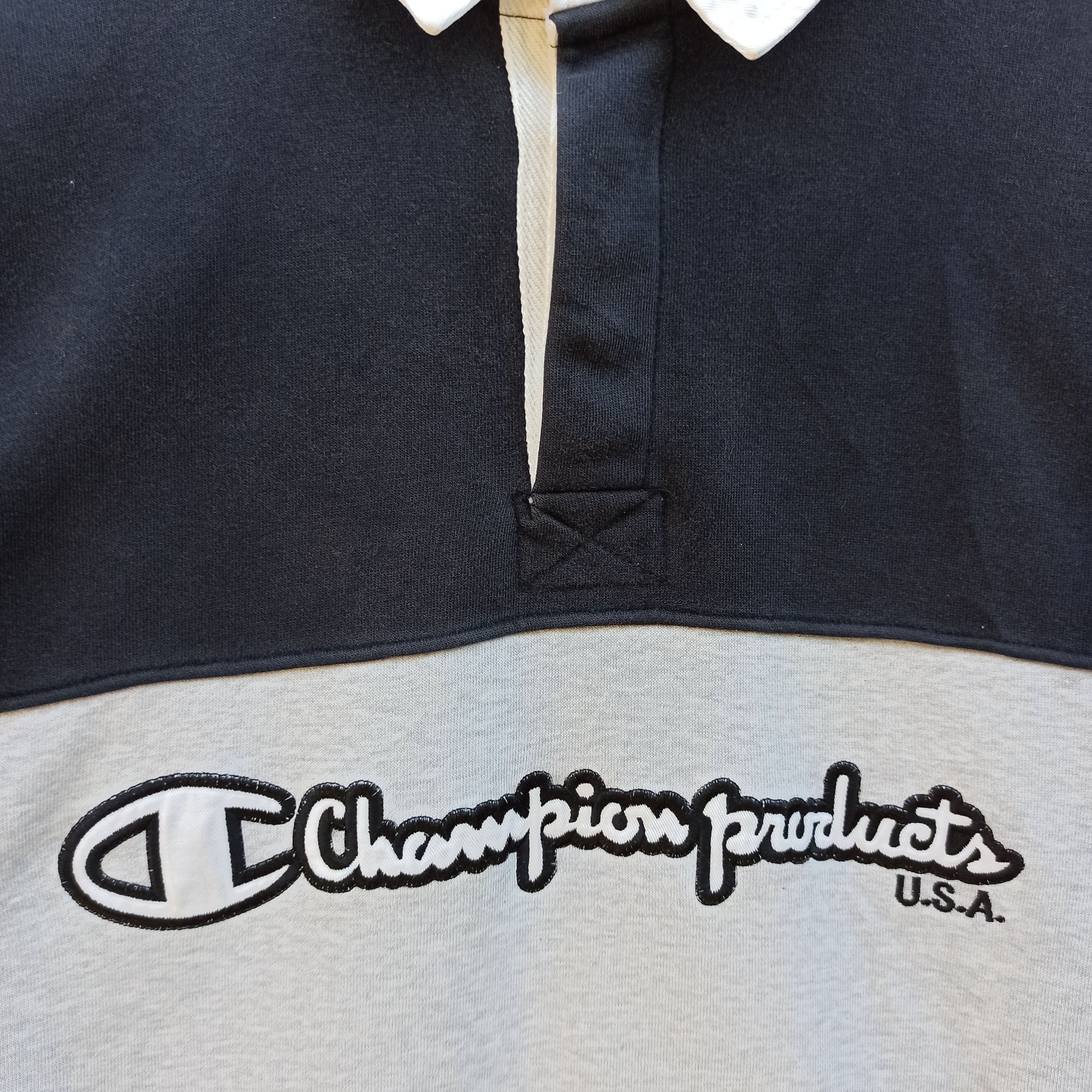 Champion × Vintage Vintage Champion Long Sleeve Polos Size US L / EU 52-54 / 3 - 4 Thumbnail
