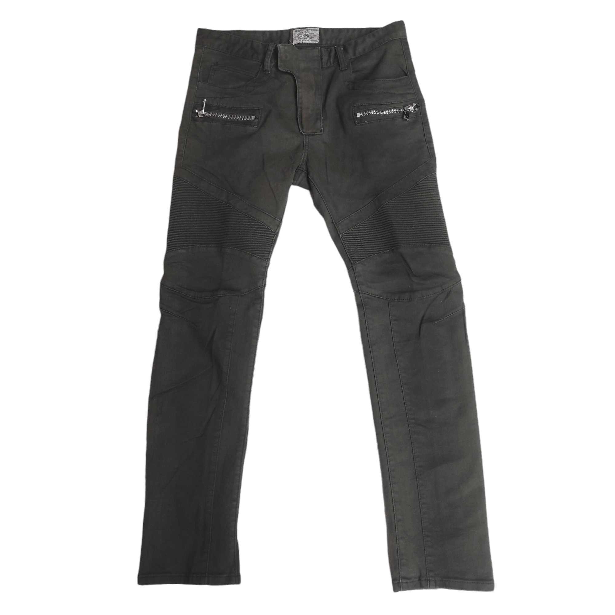 image of Racing The Jmc Jeans Charcoal Green Bikers Pants in Charcoal/Green, Men's (Size 32)