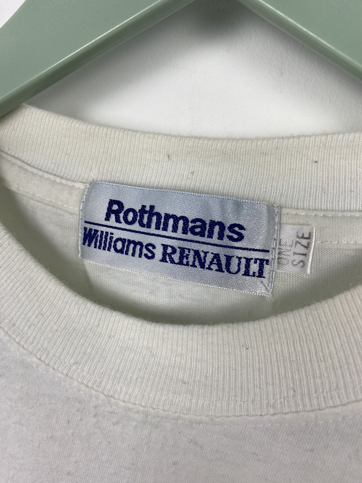 Vintage 1996 Rothmans Williams Renault F1 Shirt World Champions Size US XL / EU 56 / 4 - 4 Thumbnail
