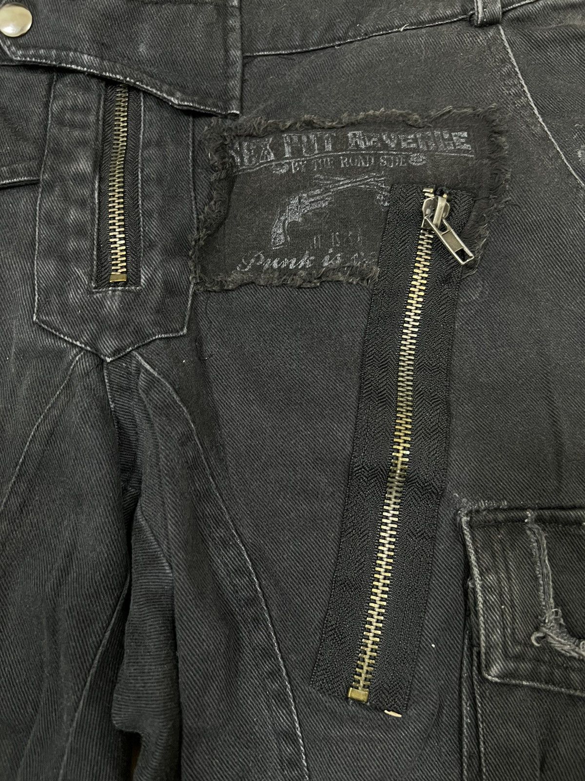 Sex Pot ReVeNGe SexPotRevenge "Believe" MultiPocket Bondage Parachute Pant Size US 29 - 10 Thumbnail