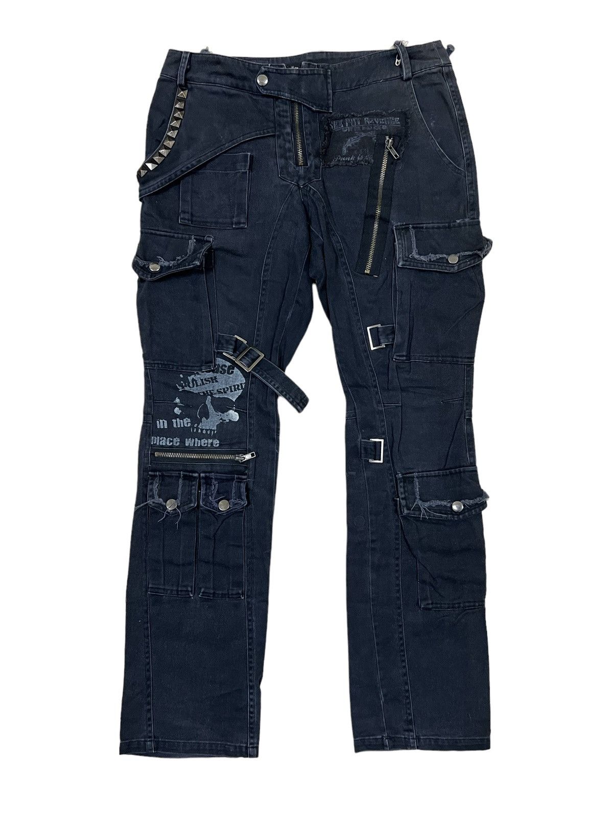 Sex Pot ReVeNGe SexPotRevenge "Believe" MultiPocket Bondage Parachute Pant Size US 29 - 1 Thumbnail