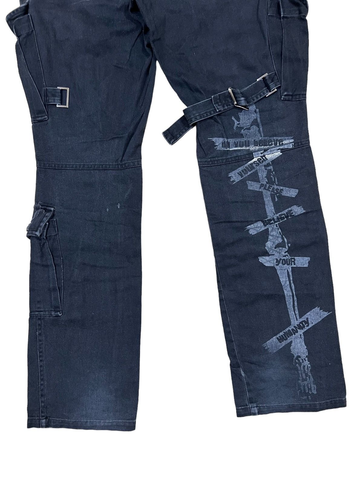 Sex Pot ReVeNGe SexPotRevenge "Believe" MultiPocket Bondage Parachute Pant Size US 29 - 7 Thumbnail