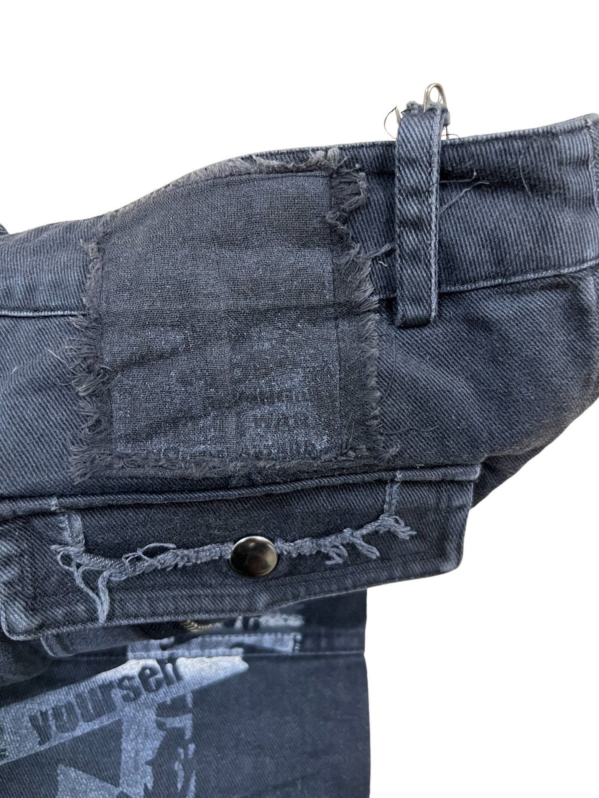 Sex Pot ReVeNGe SexPotRevenge "Believe" MultiPocket Bondage Parachute Pant Size US 29 - 9 Thumbnail