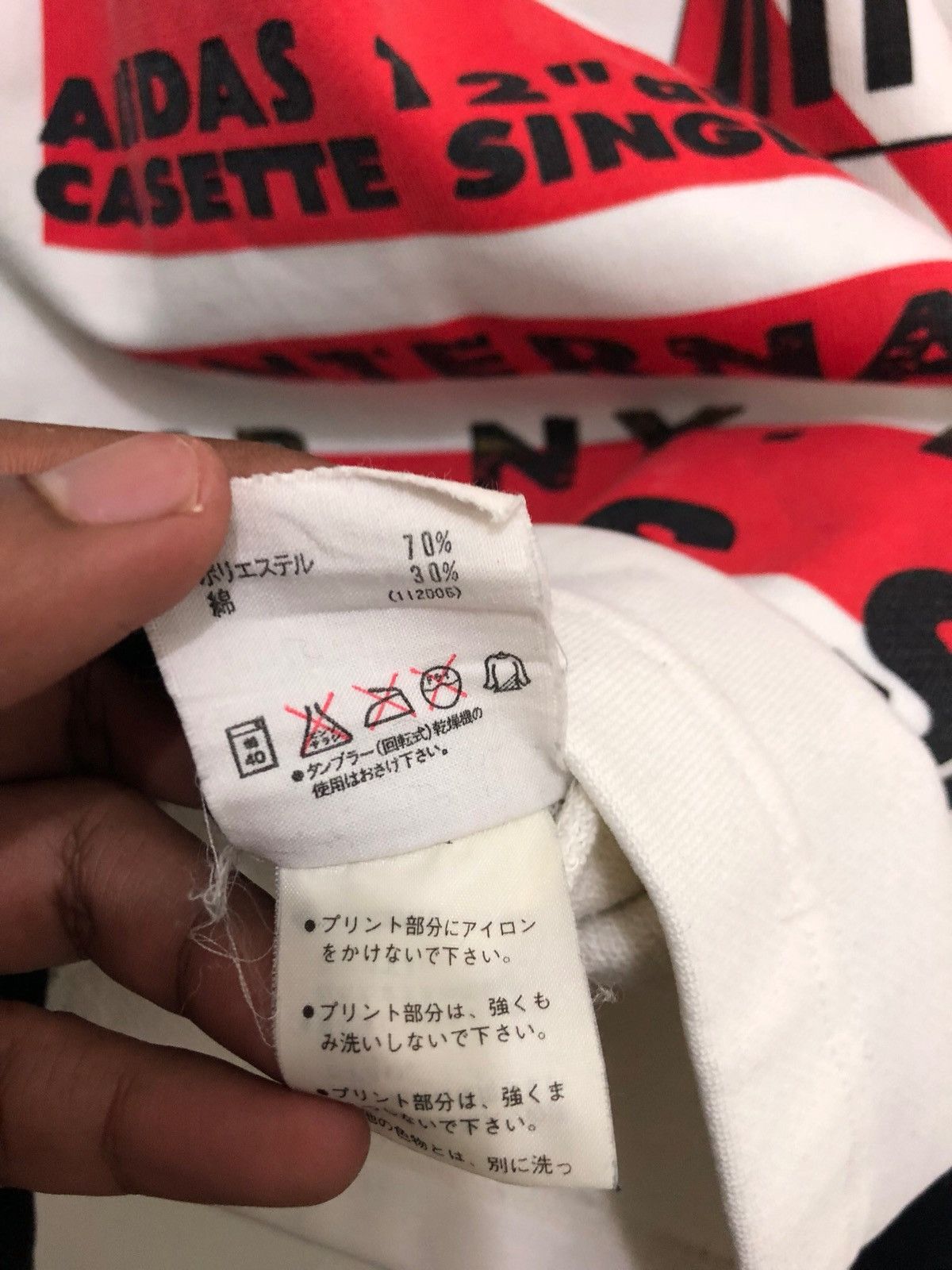 Adidas Rare Adidas Run DMC Design Size US M / EU 48-50 / 2 - 6 Thumbnail